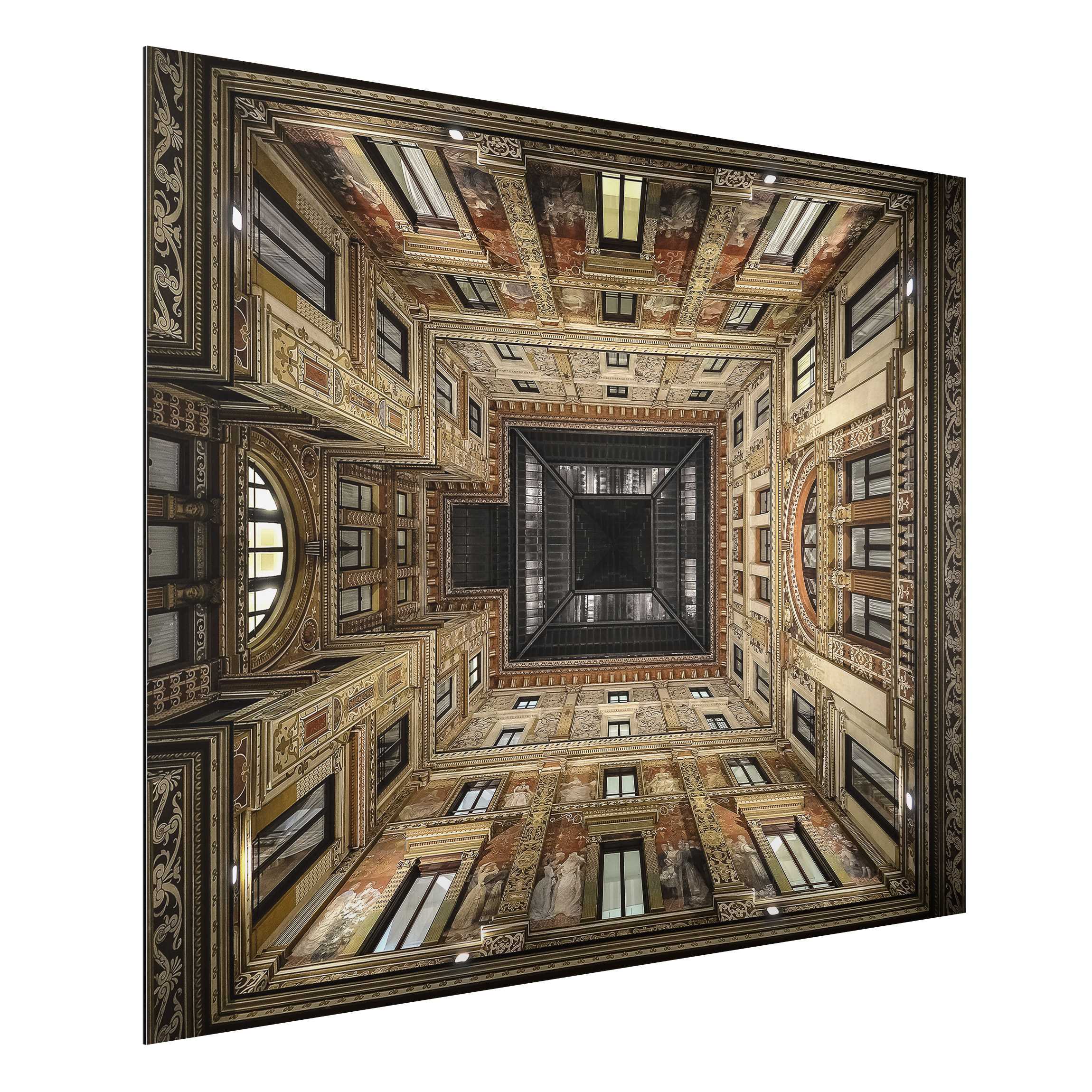 Alu-Dibond Outdoor Bild Galleria Sciarra in Rom