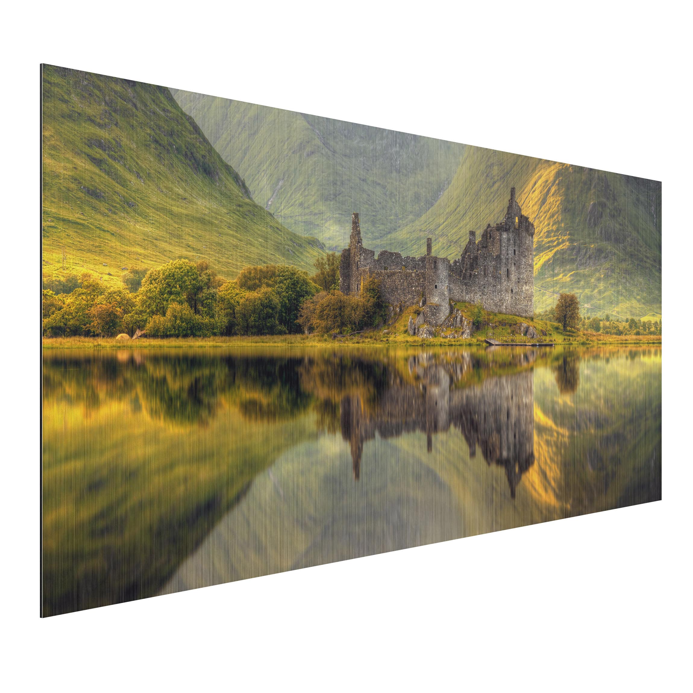Alu-Dibond Outdoor Bild Kilchurn Castle in Schottland