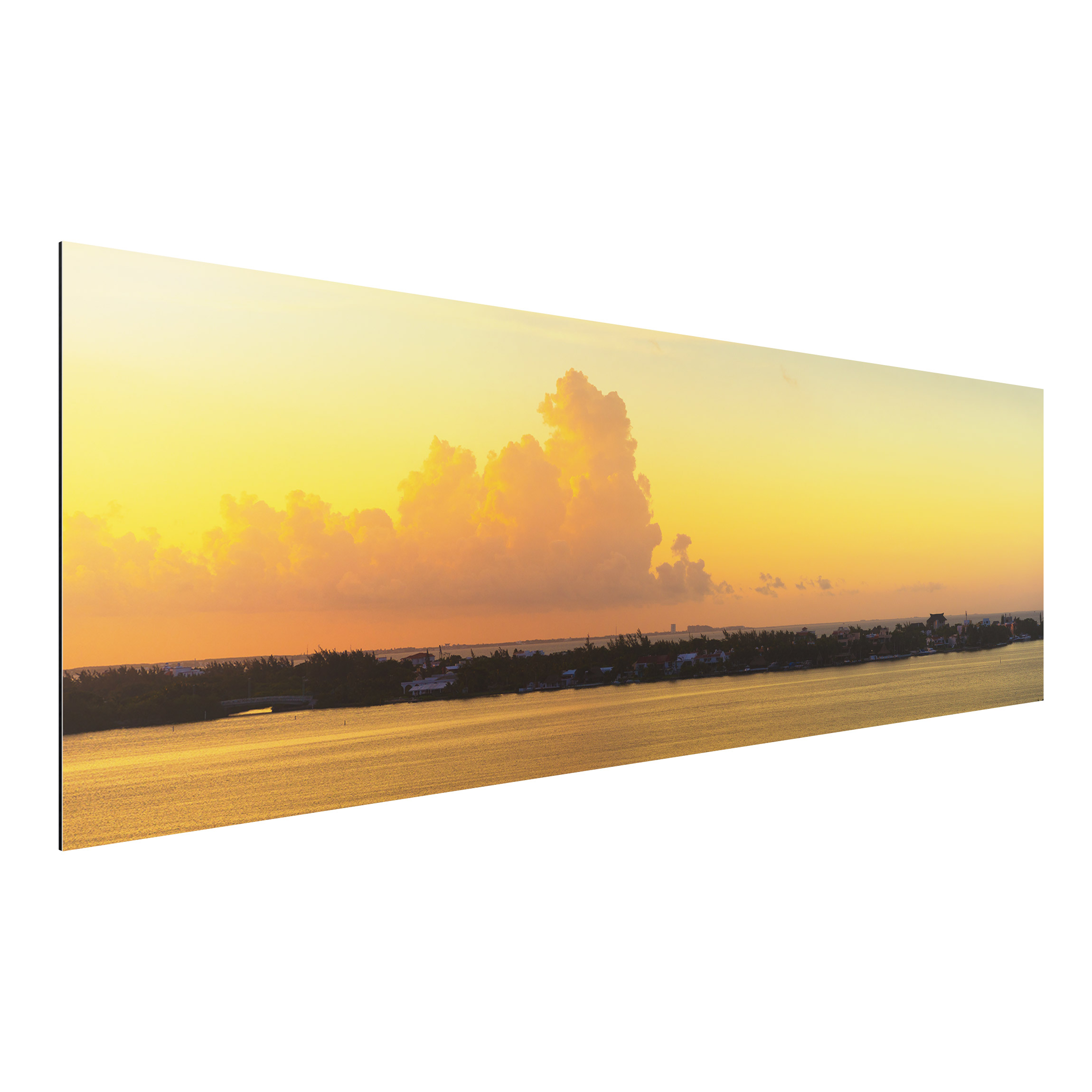 Alu-Dibond Outdoor Bild Mexiko Sonnenuntergang