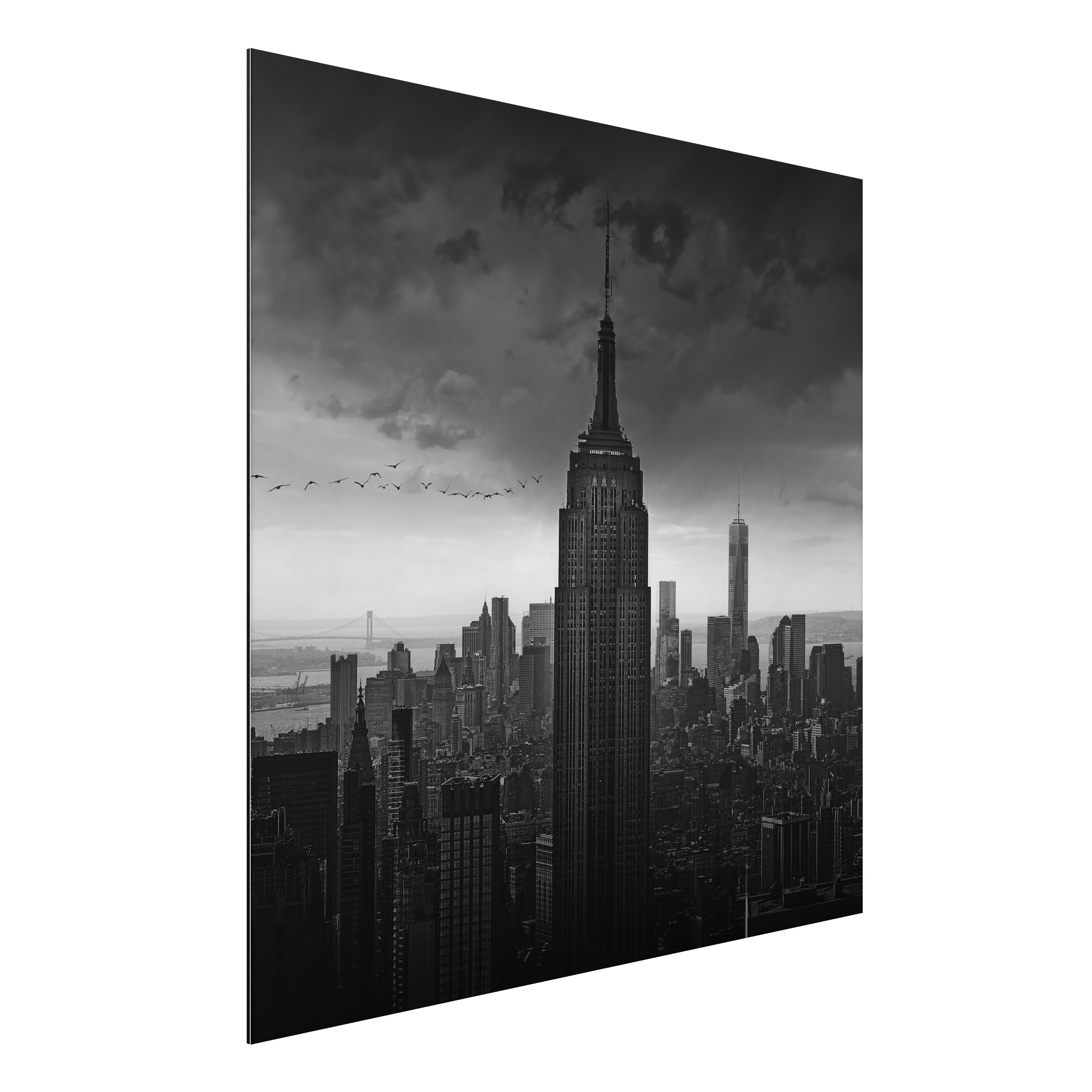 Alu-Dibond Outdoor Bild New York Rockefeller View