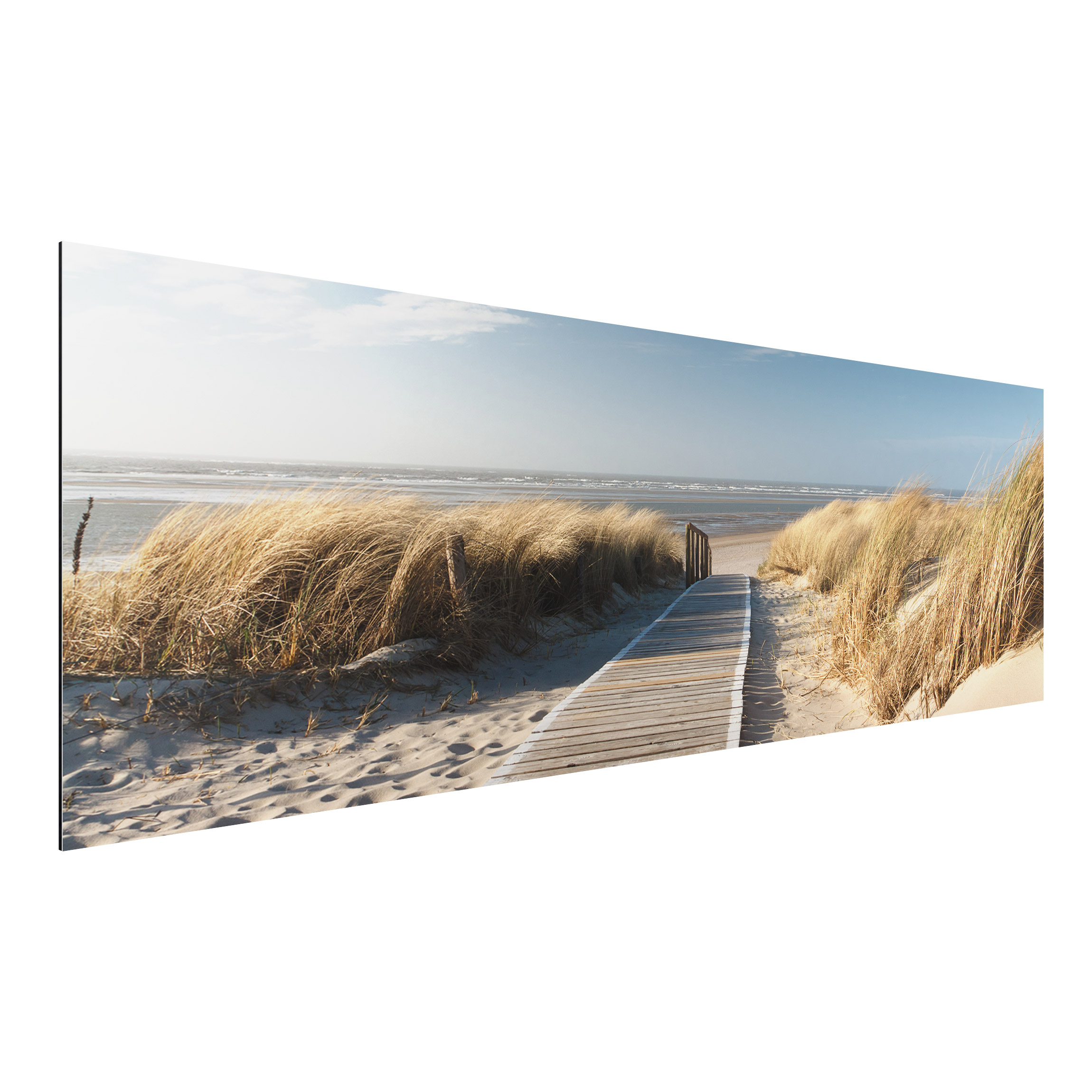 Alu-Dibond Outdoor Bild Ostsee Strand