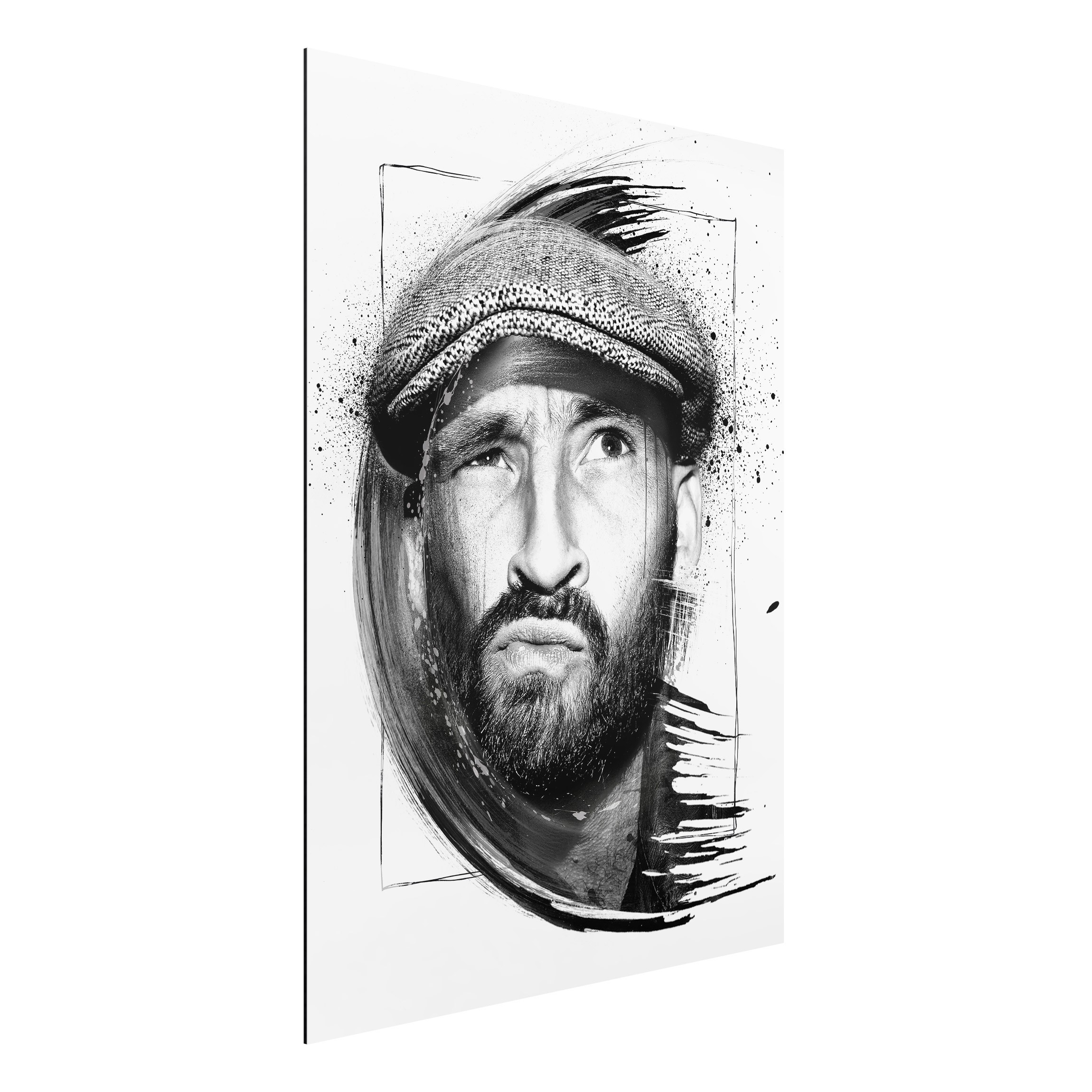 Alu-Dibond Outdoor Bild Gentleman