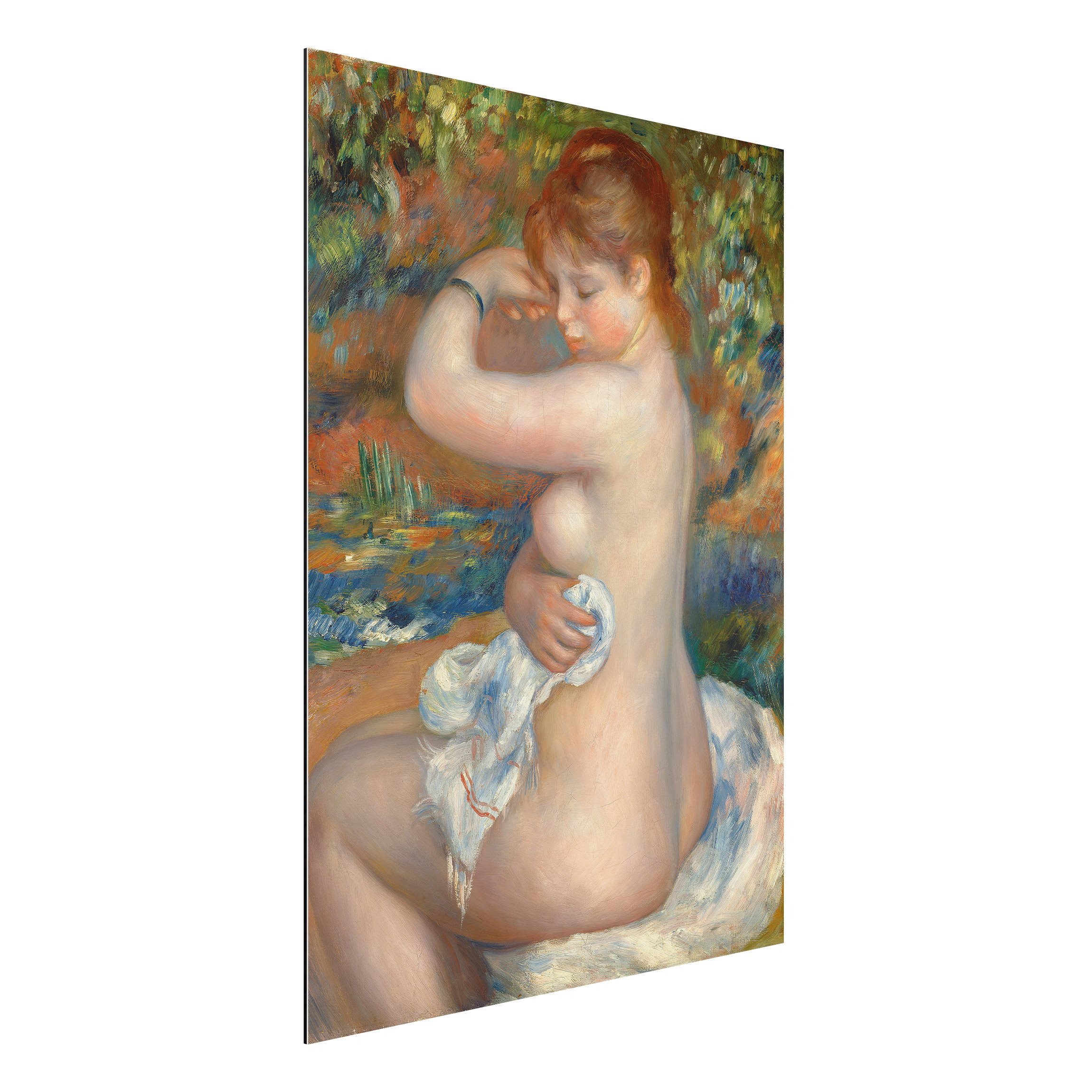 Alu-Dibond Outdoor Bild Auguste Renoir - Badende