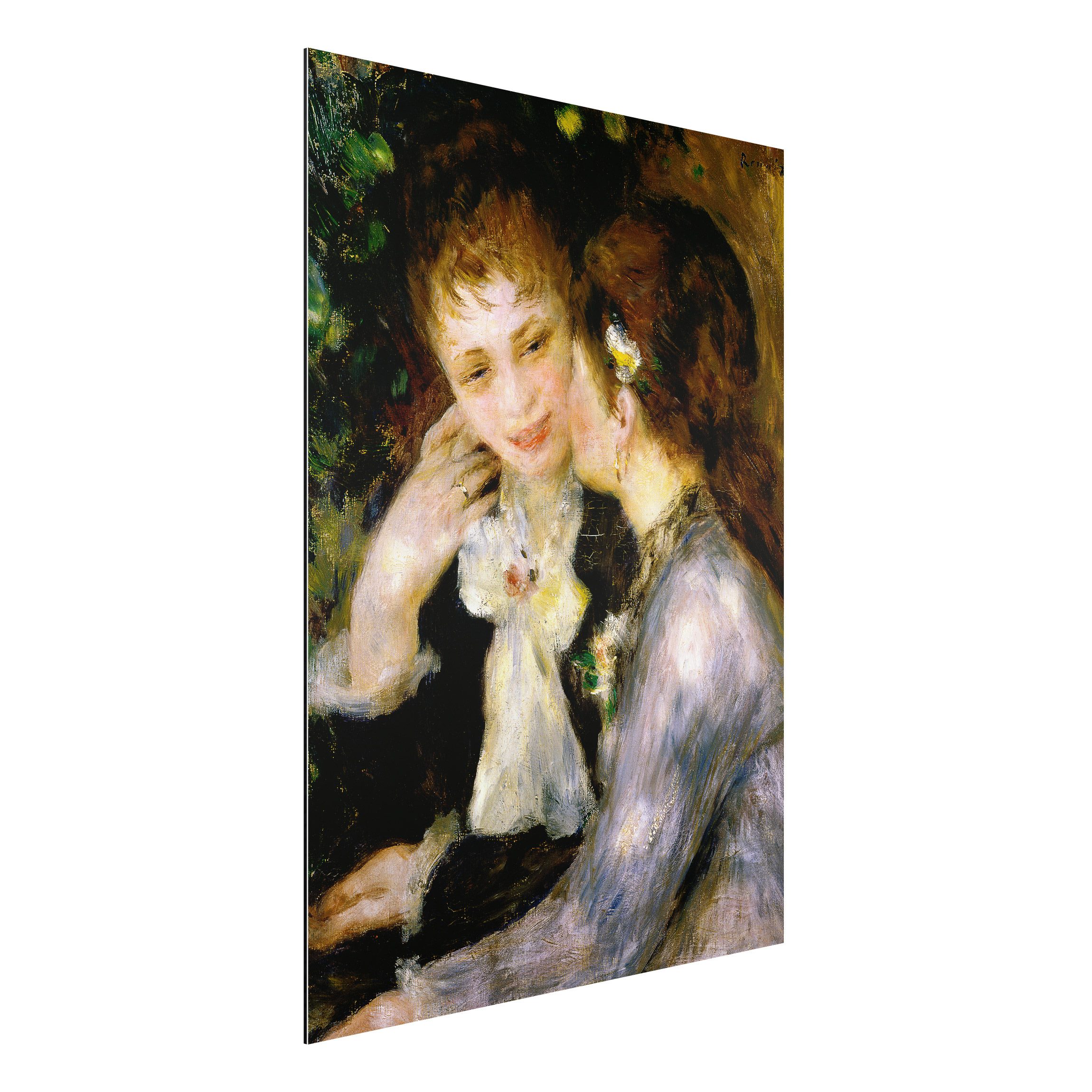 Alu-Dibond Outdoor Bild Auguste Renoir - Bekenntnisse