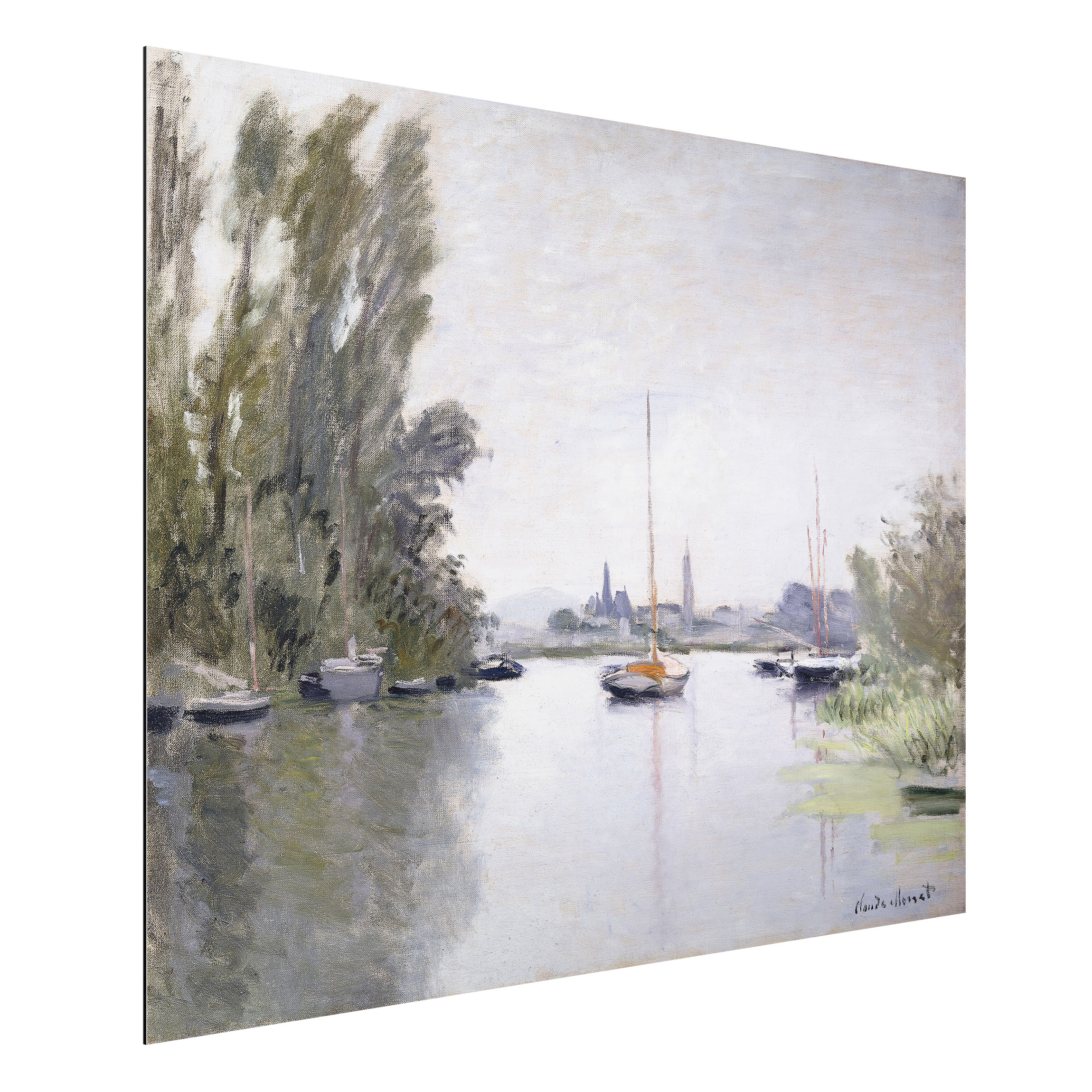 Alu-Dibond Outdoor Bild Claude Monet - Argenteuil