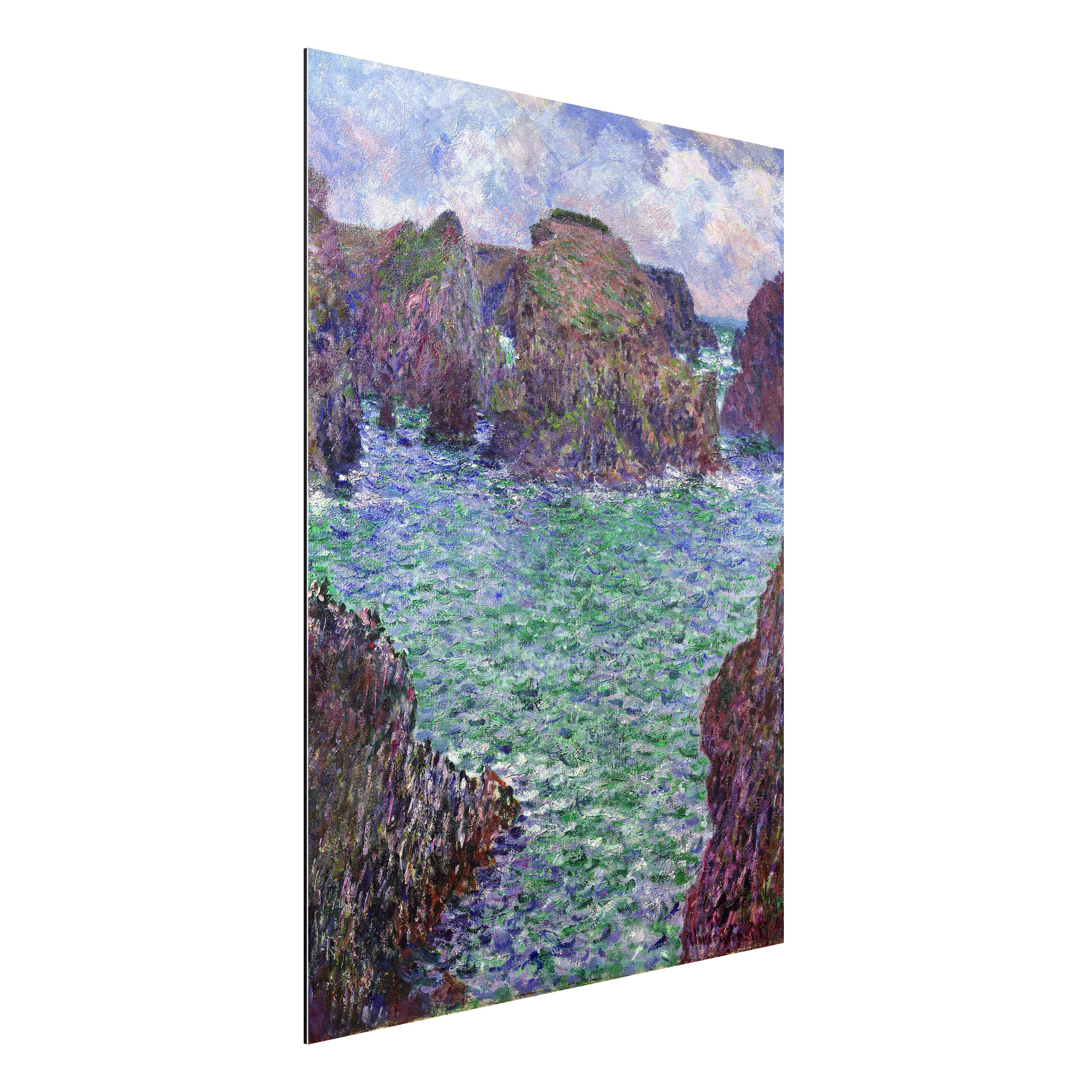 Alu-Dibond Outdoor Bild Claude Monet - Port Goulphar