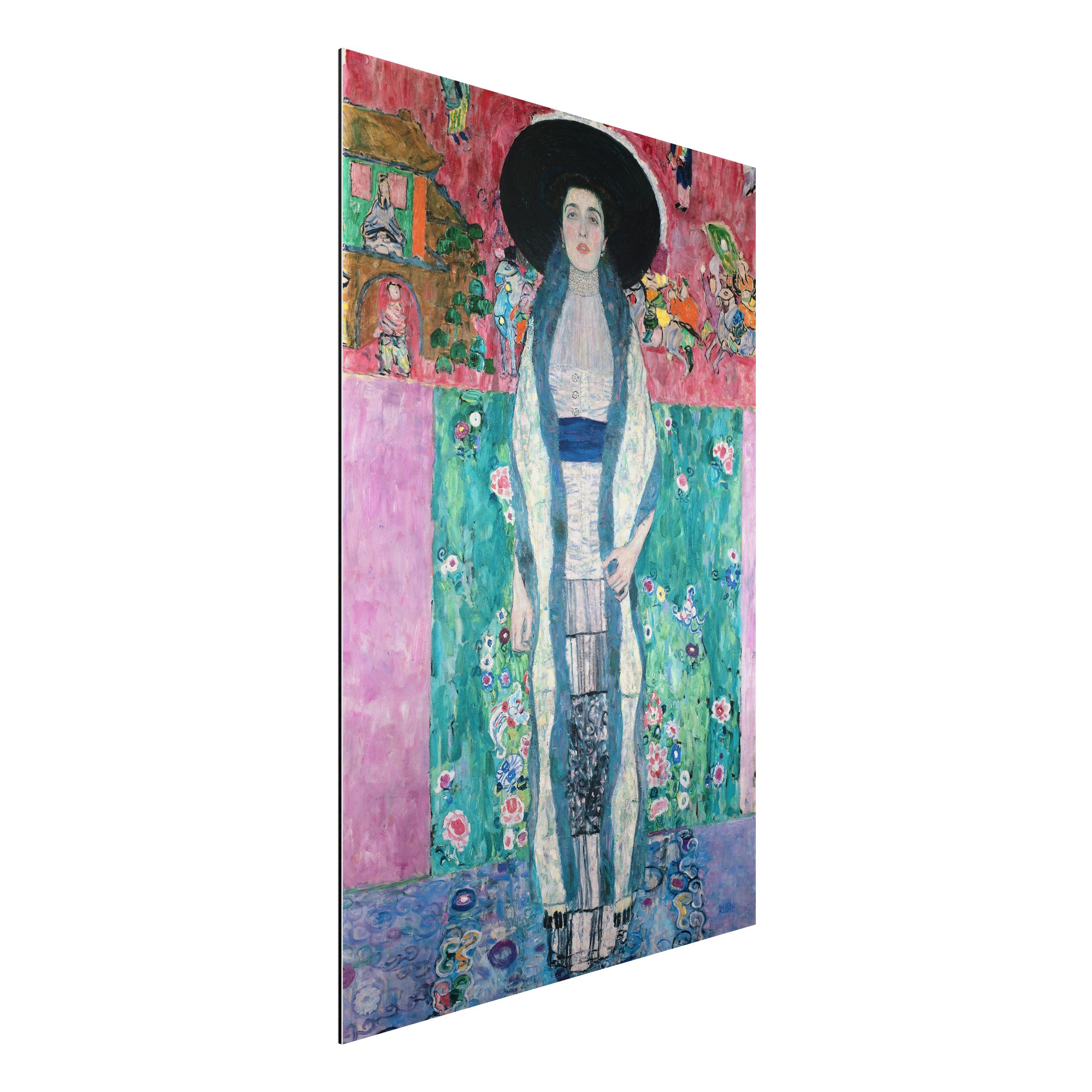 Alu-Dibond Outdoor Bild Gustav Klimt - Adele Bloch-Bauer II