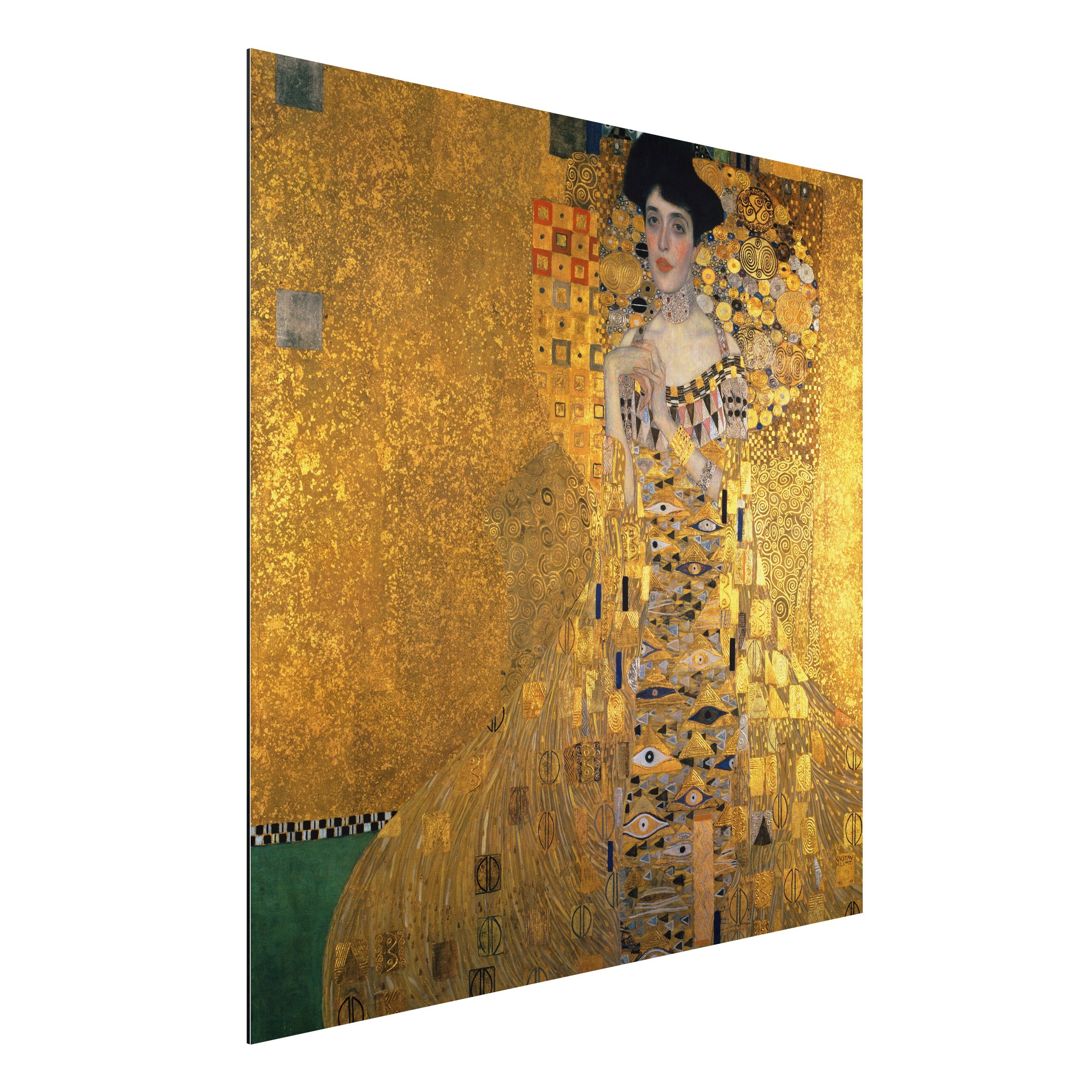 Alu-Dibond Outdoor Bild Gustav Klimt - Adele Bloch-Bauer I