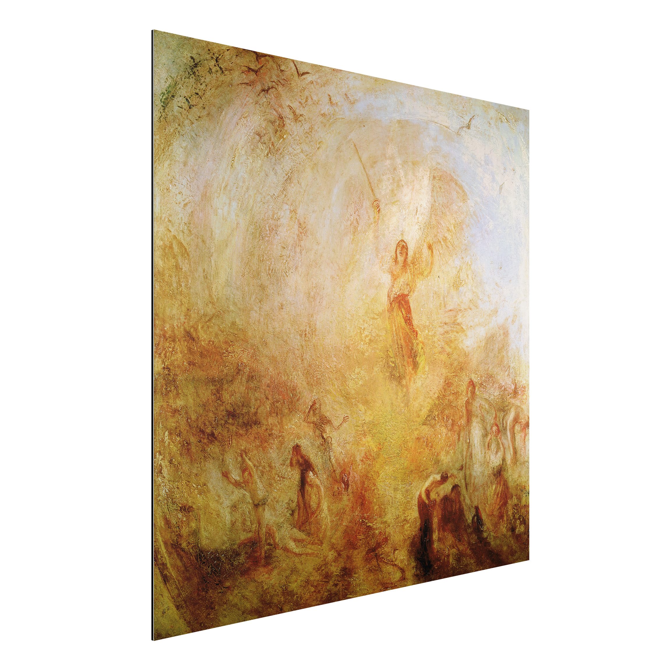 Alu-Dibond Kunstdruck William Turner - Engel vor Sonne