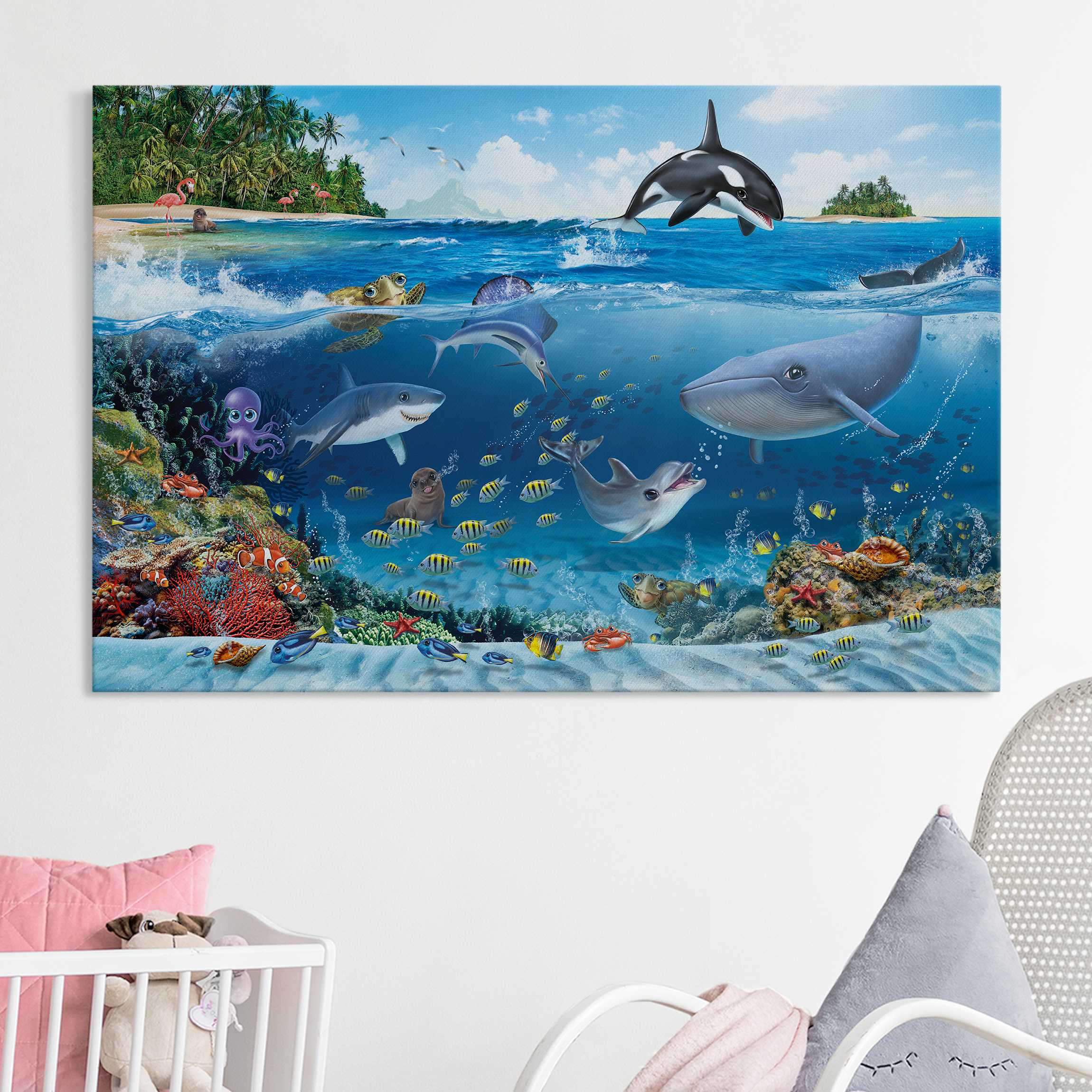 Akustikbild Animal Club International - Unterwasserwelt mit Tieren