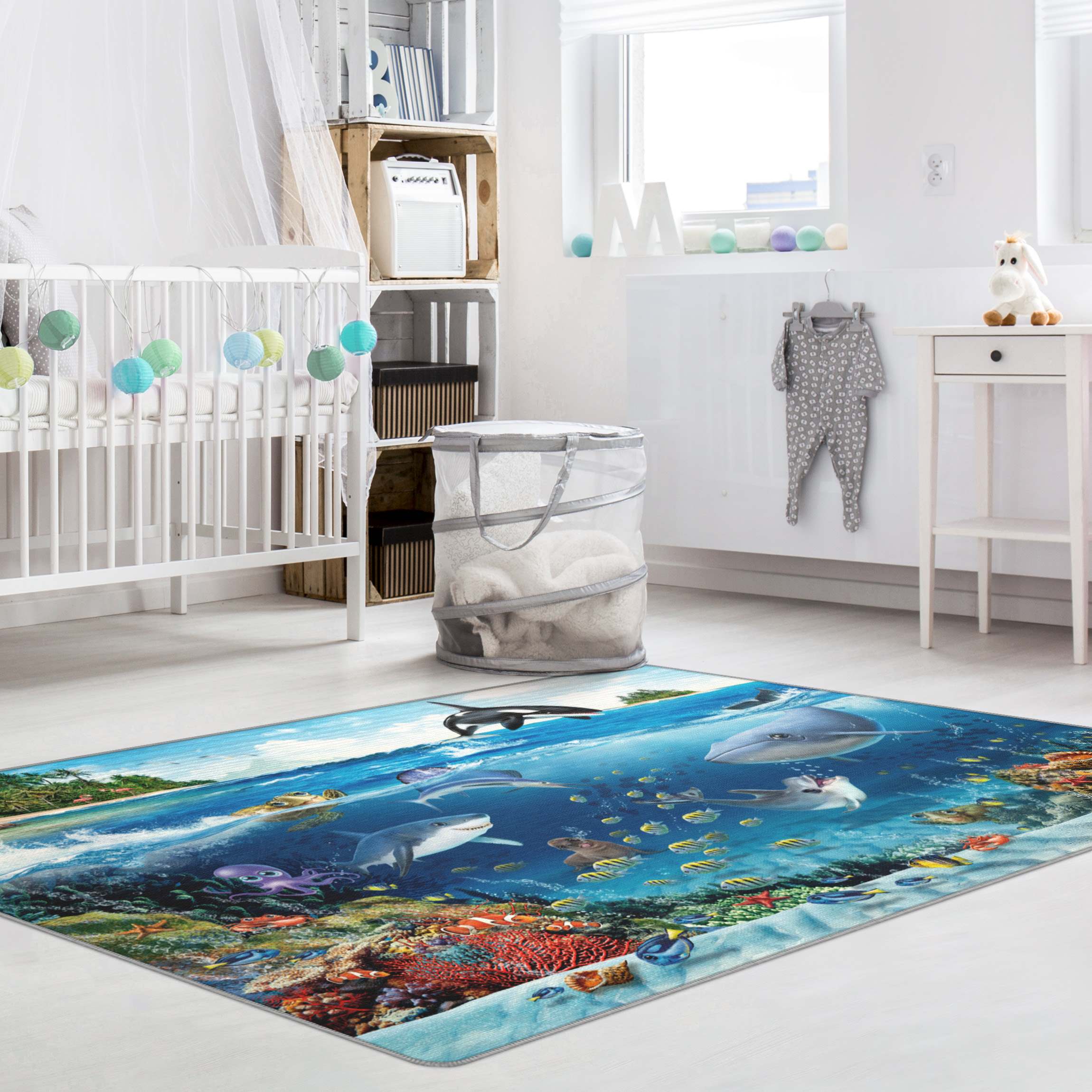 Teppich Animal Club International - Unterwasserwelt mit Tieren