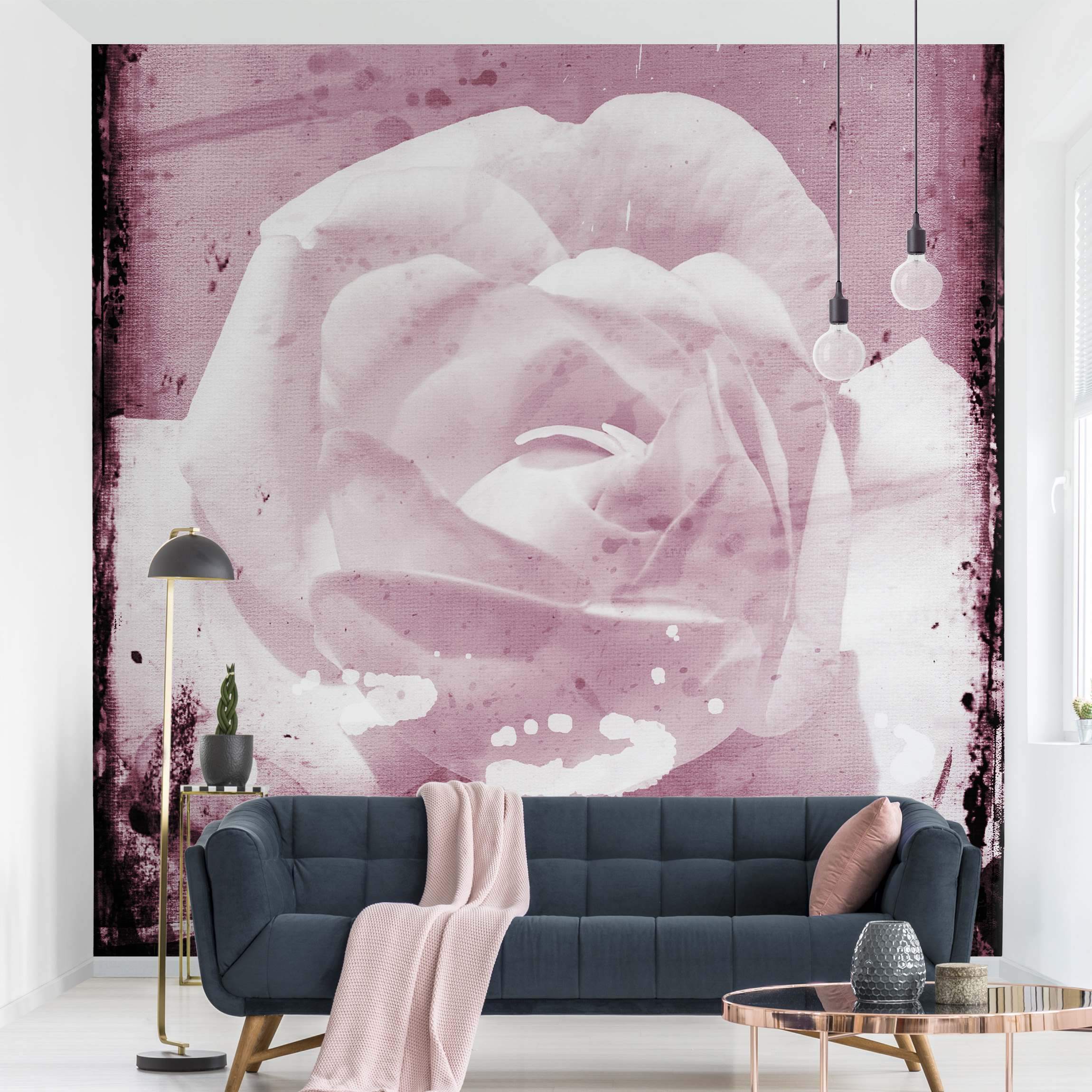 Fototapete Antique Pink