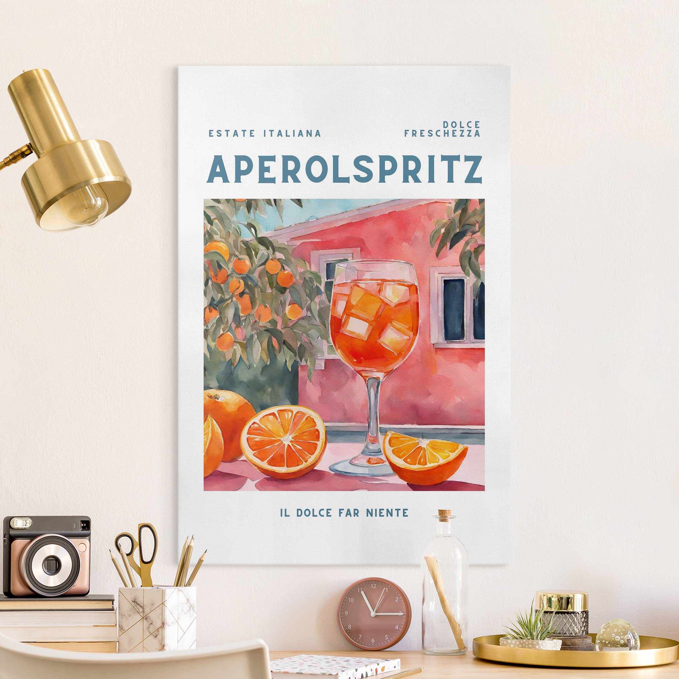 Leinwandbild Aperol Spritz - Il dolce far niente