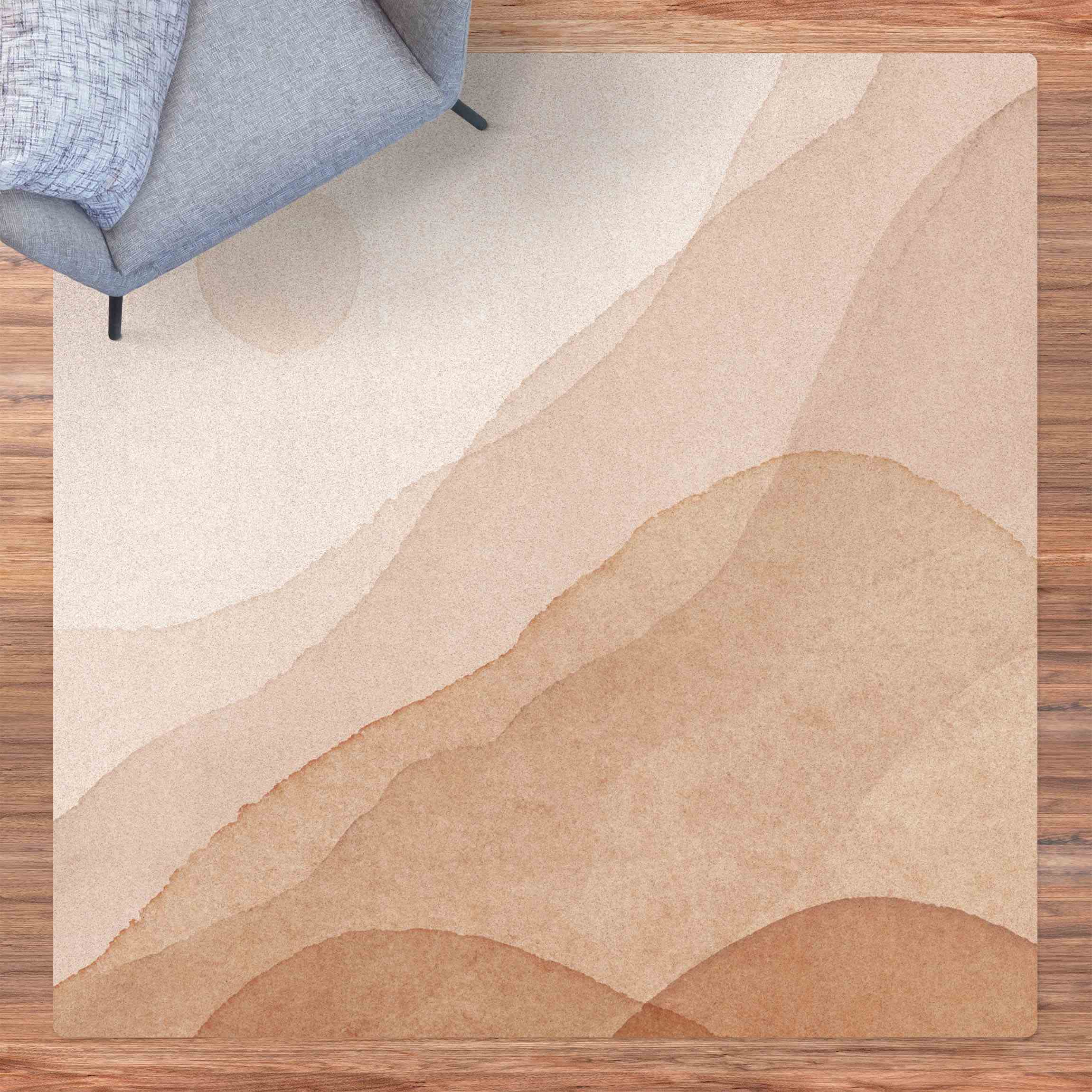 Kork-Teppich Aquarell Landschaft Tagmond