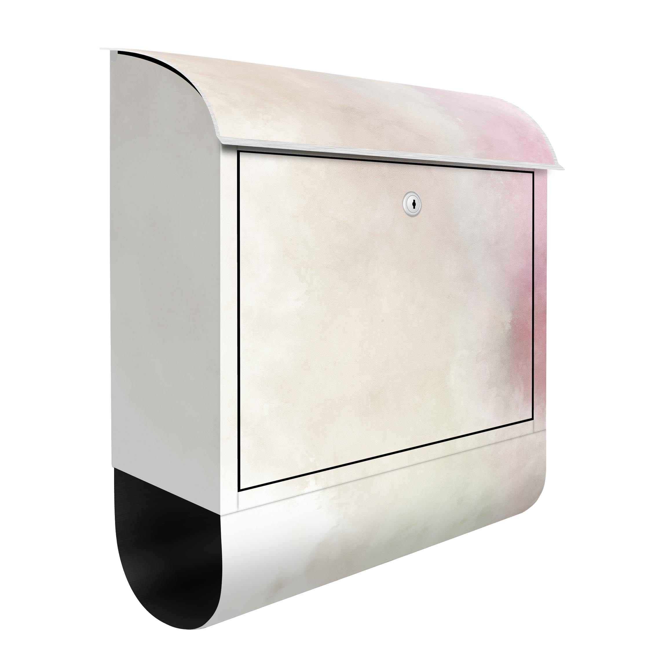 Briefkasten Aquarellstruktur Symbiose Sand Purpur
