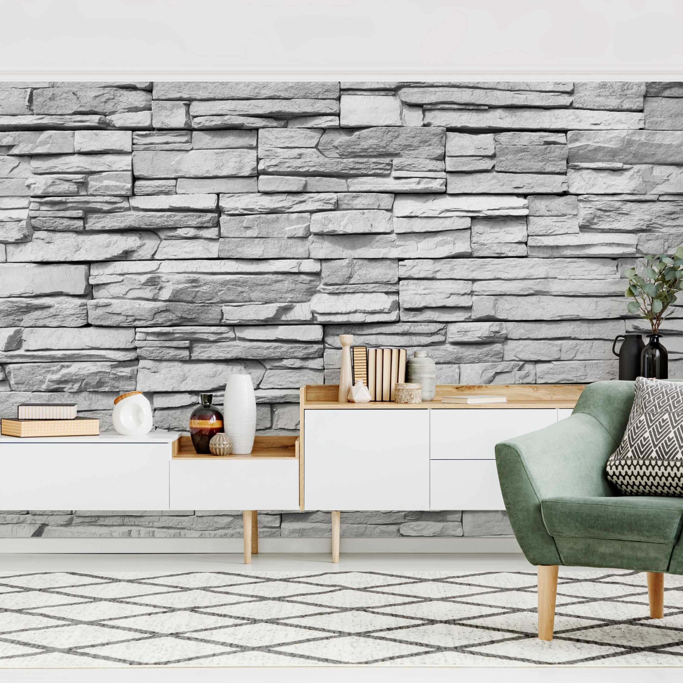 Fototapete Ashlar Masonry