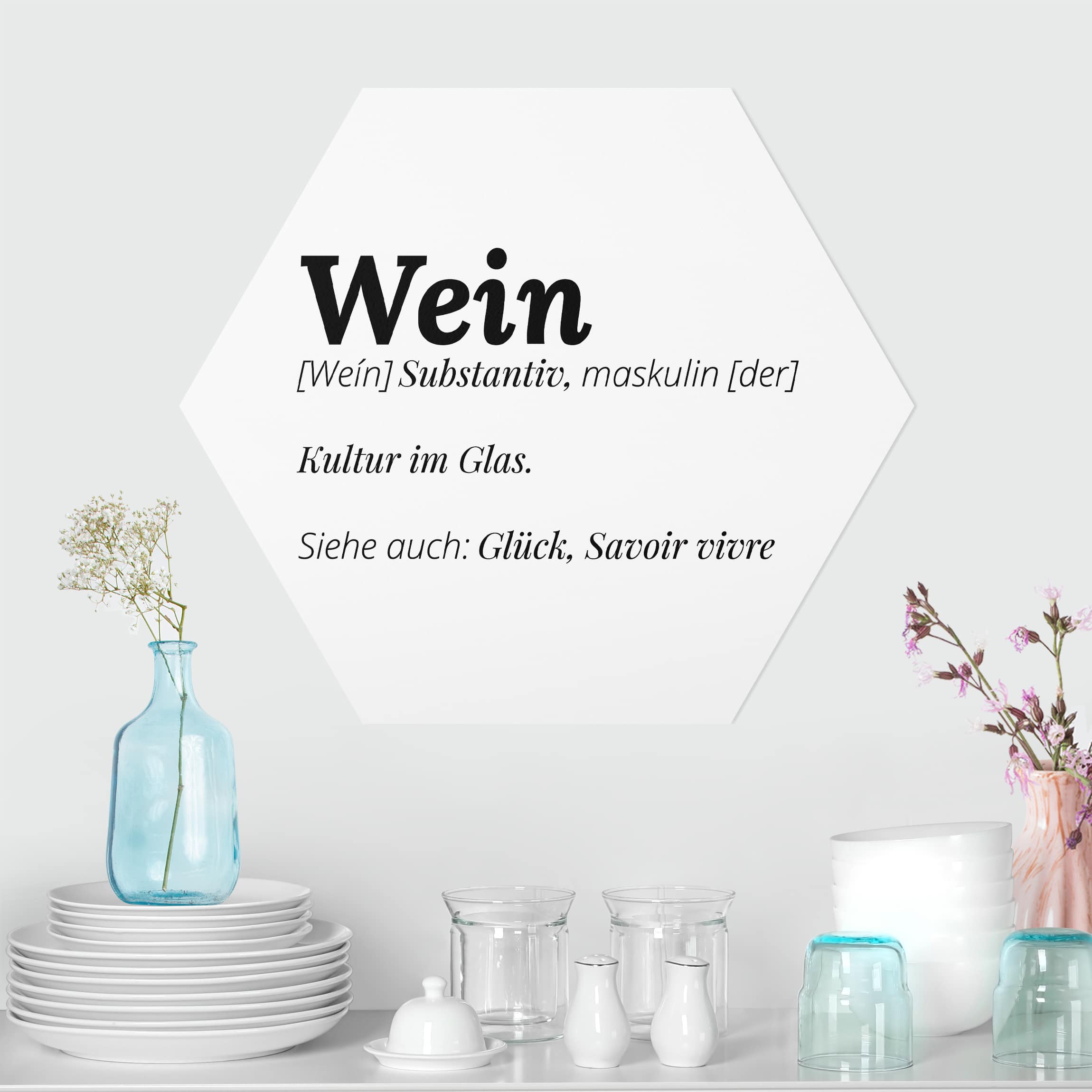 Hexagon-Forexbild Die Definition von Wein