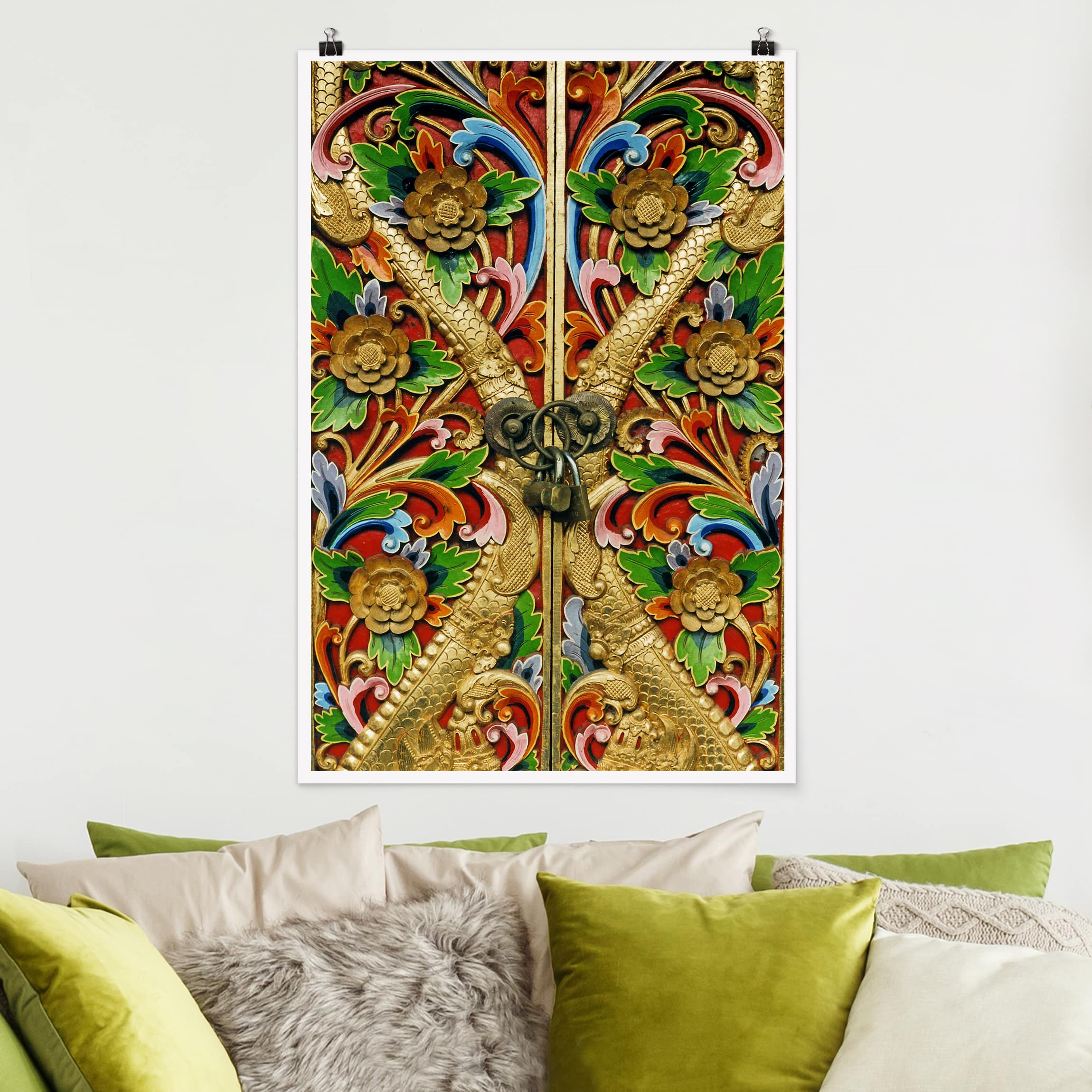 Poster - Hochformat Golden Gate