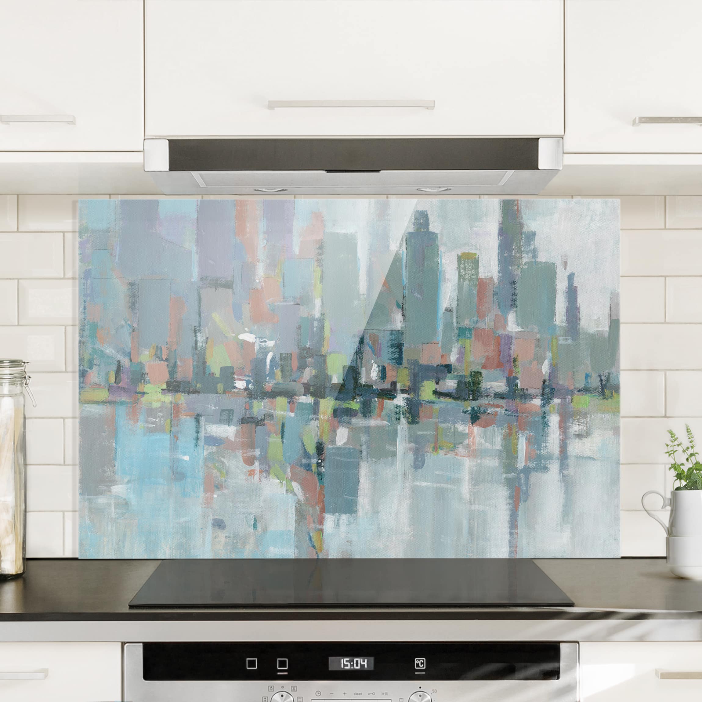 Glas Spritzschutz Metro City I