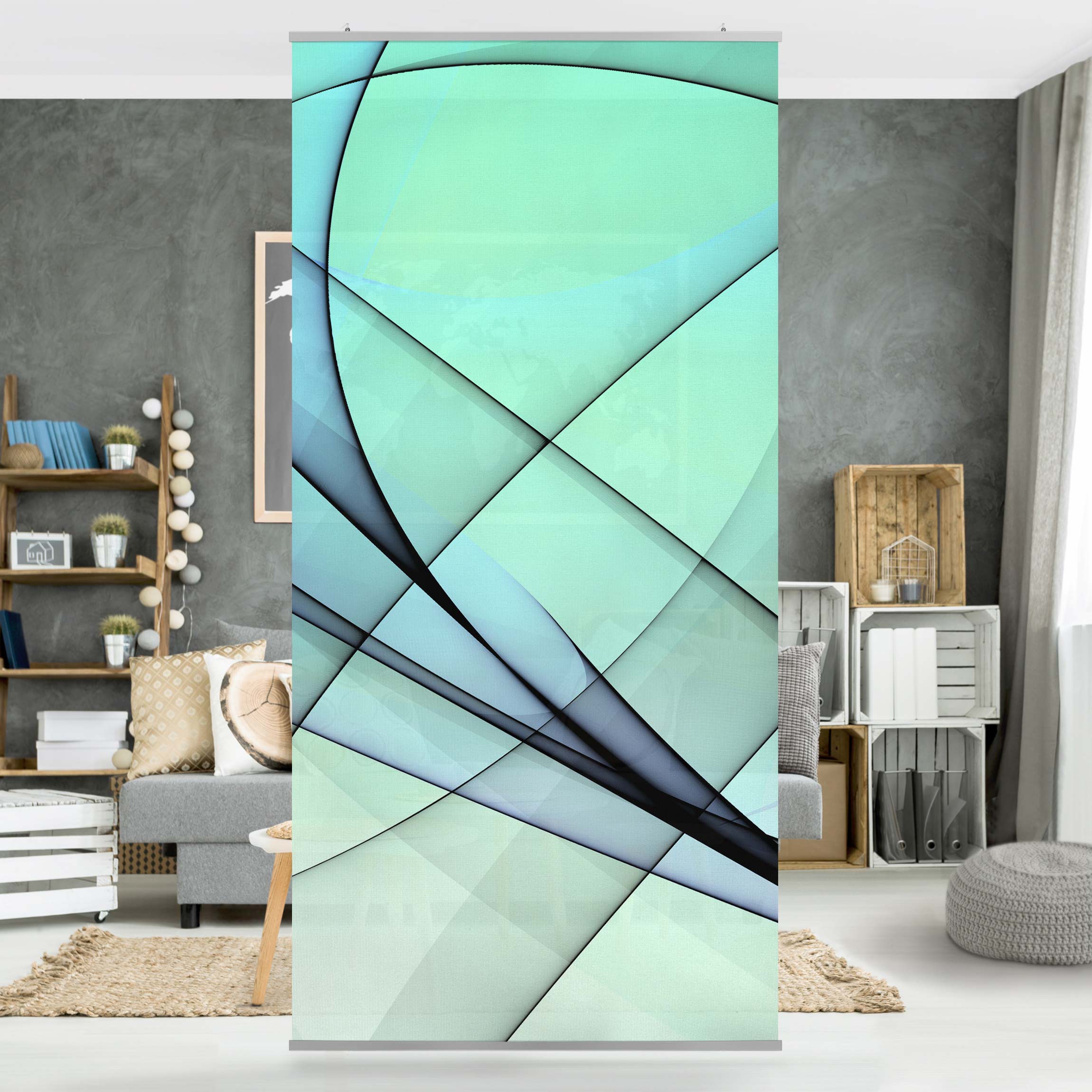 Raumteiler Autumn Shapes