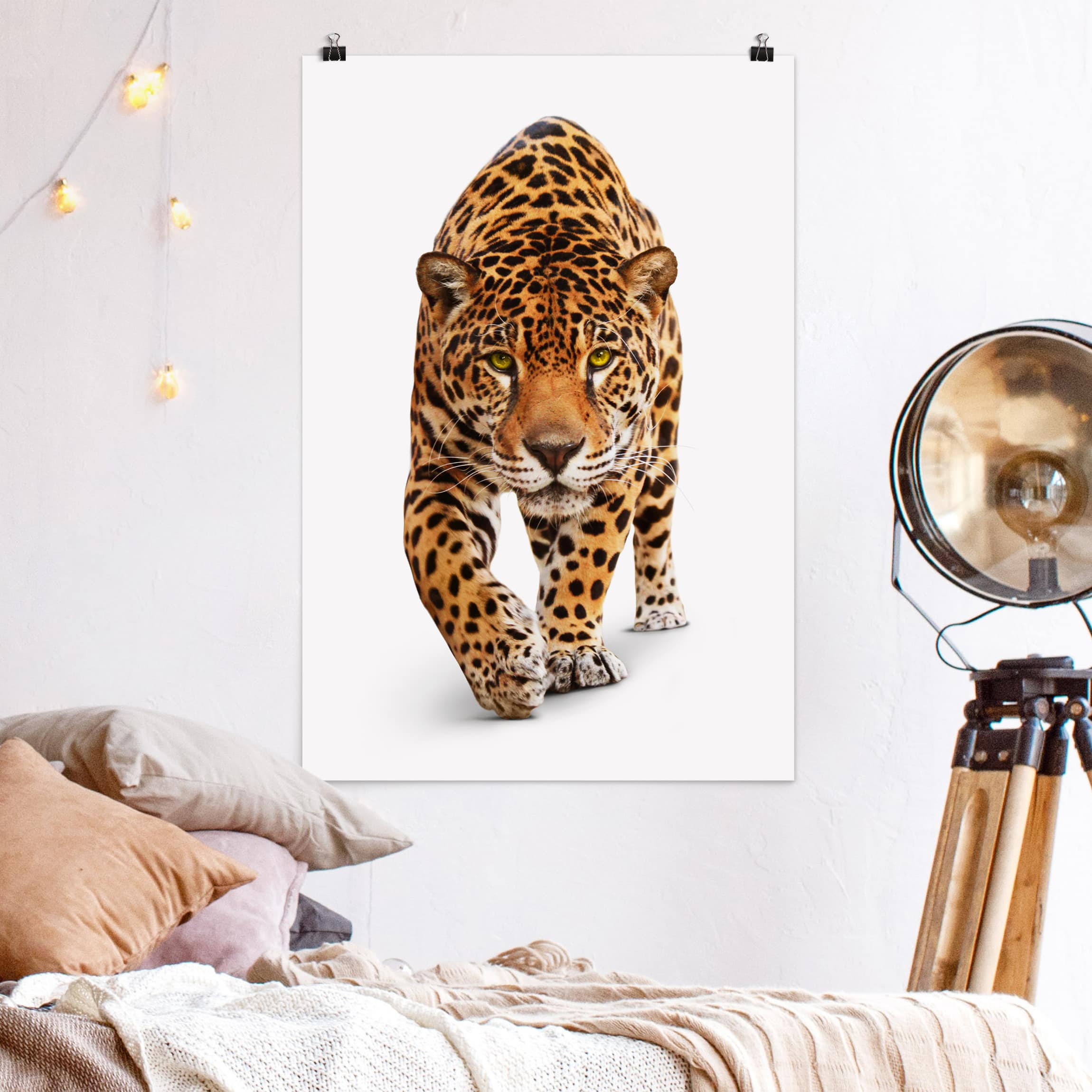 Poster - Hochformat Creeping Jaguar