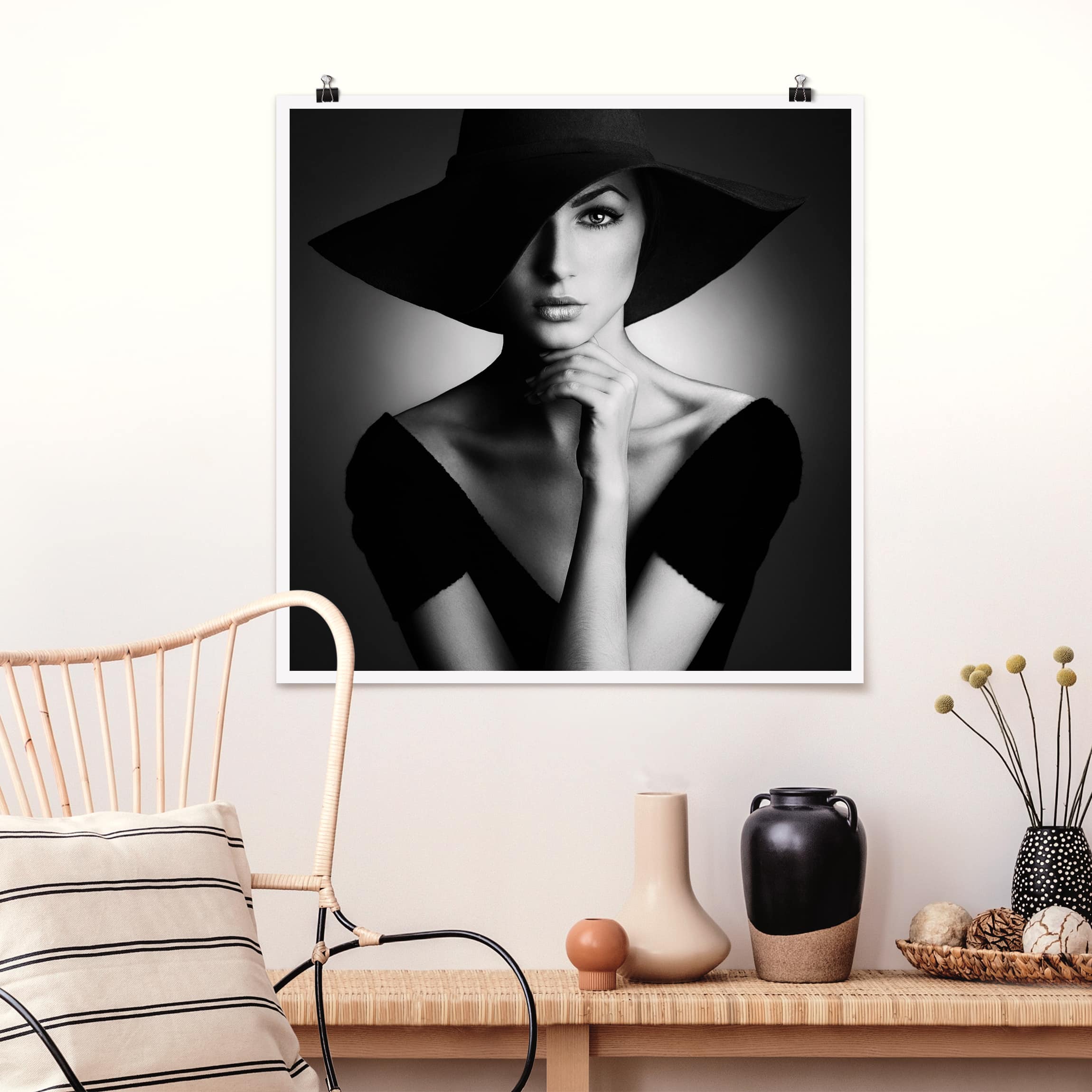 Poster - Quadrat Like Audrey