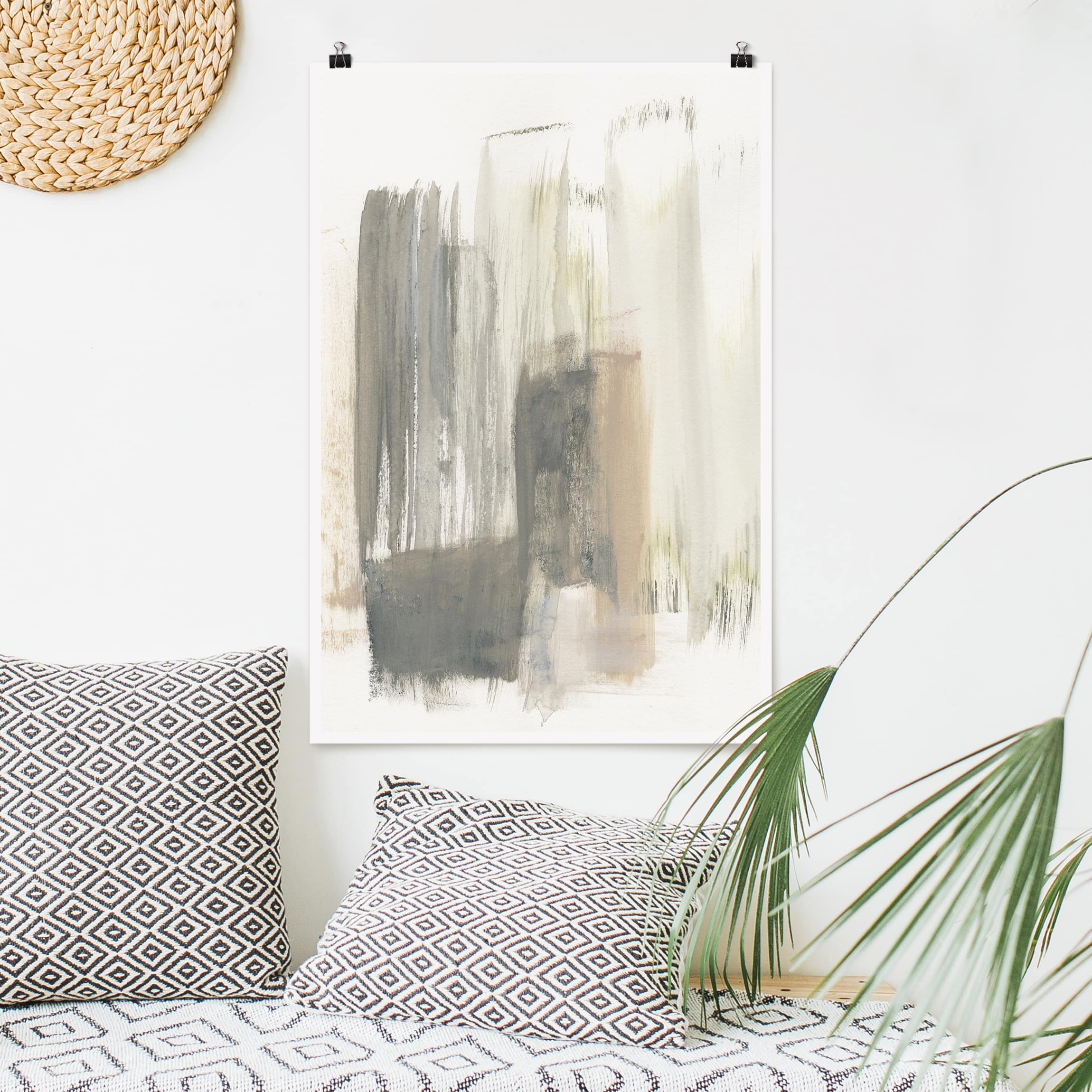 Poster - Hochformat Ein Hauch von Pastell I