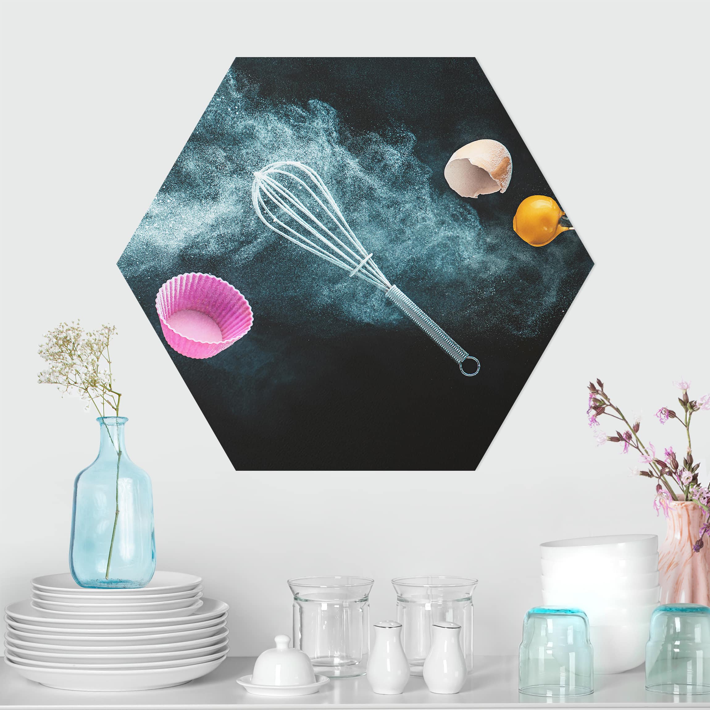 Hexagon-Forexbild Chaos in der Küche