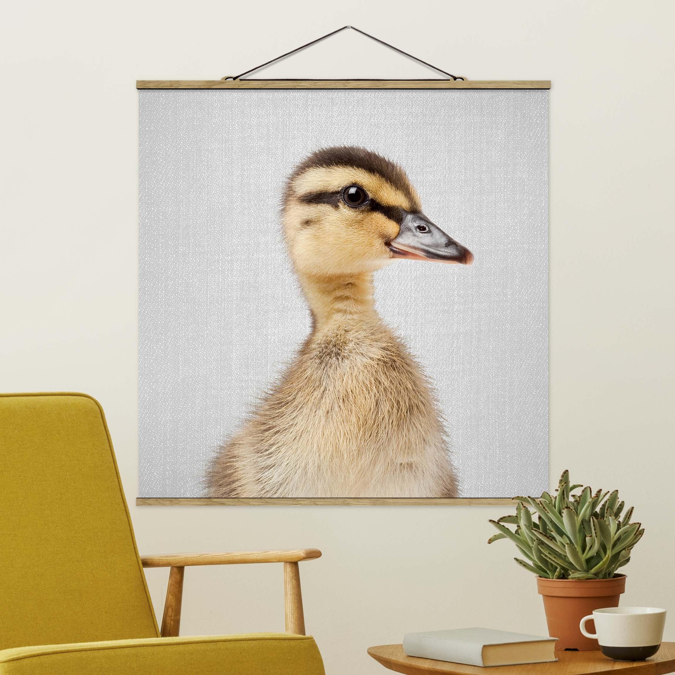 Stoffbild Baby Ente Eddie