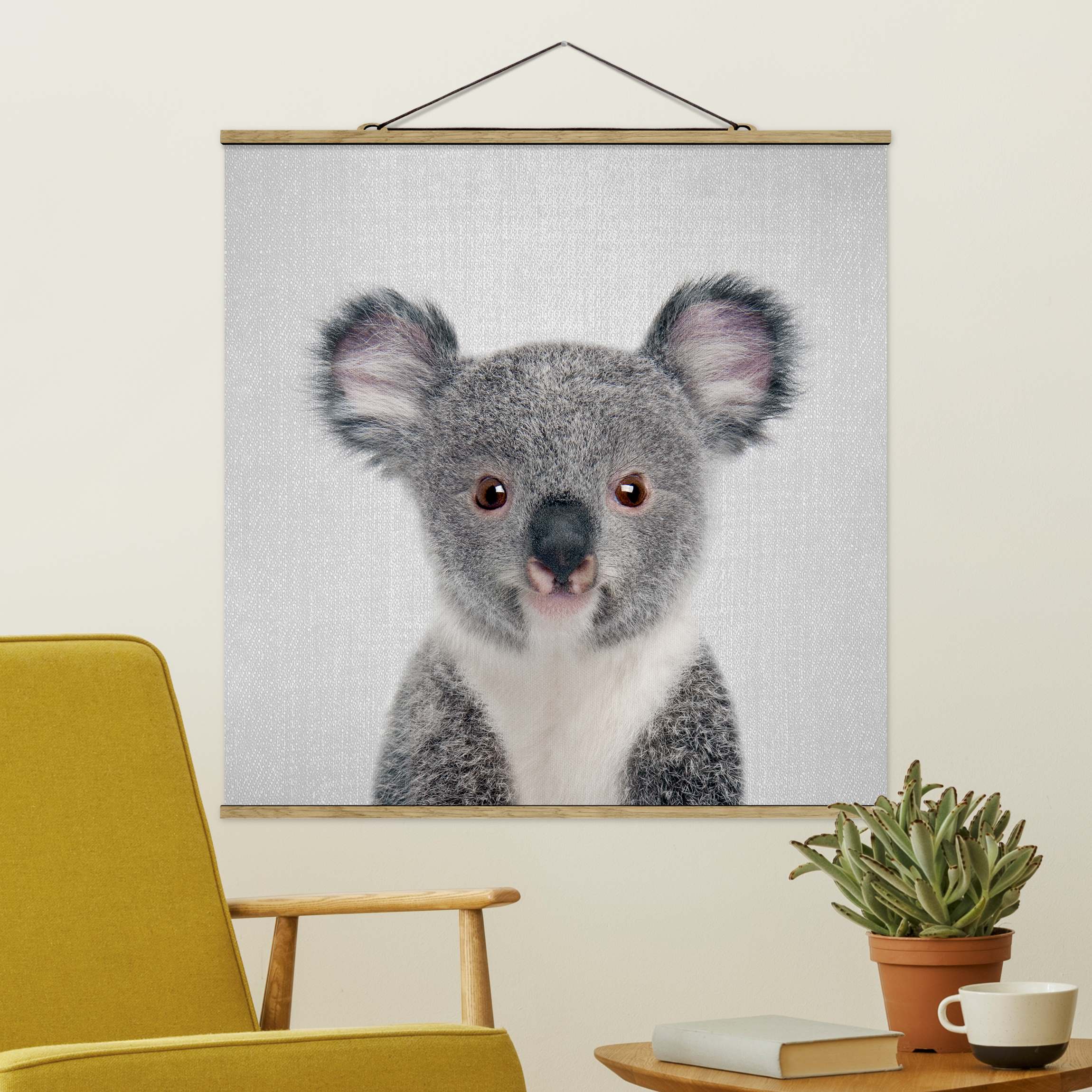 Stoffbild Baby Koala Klara