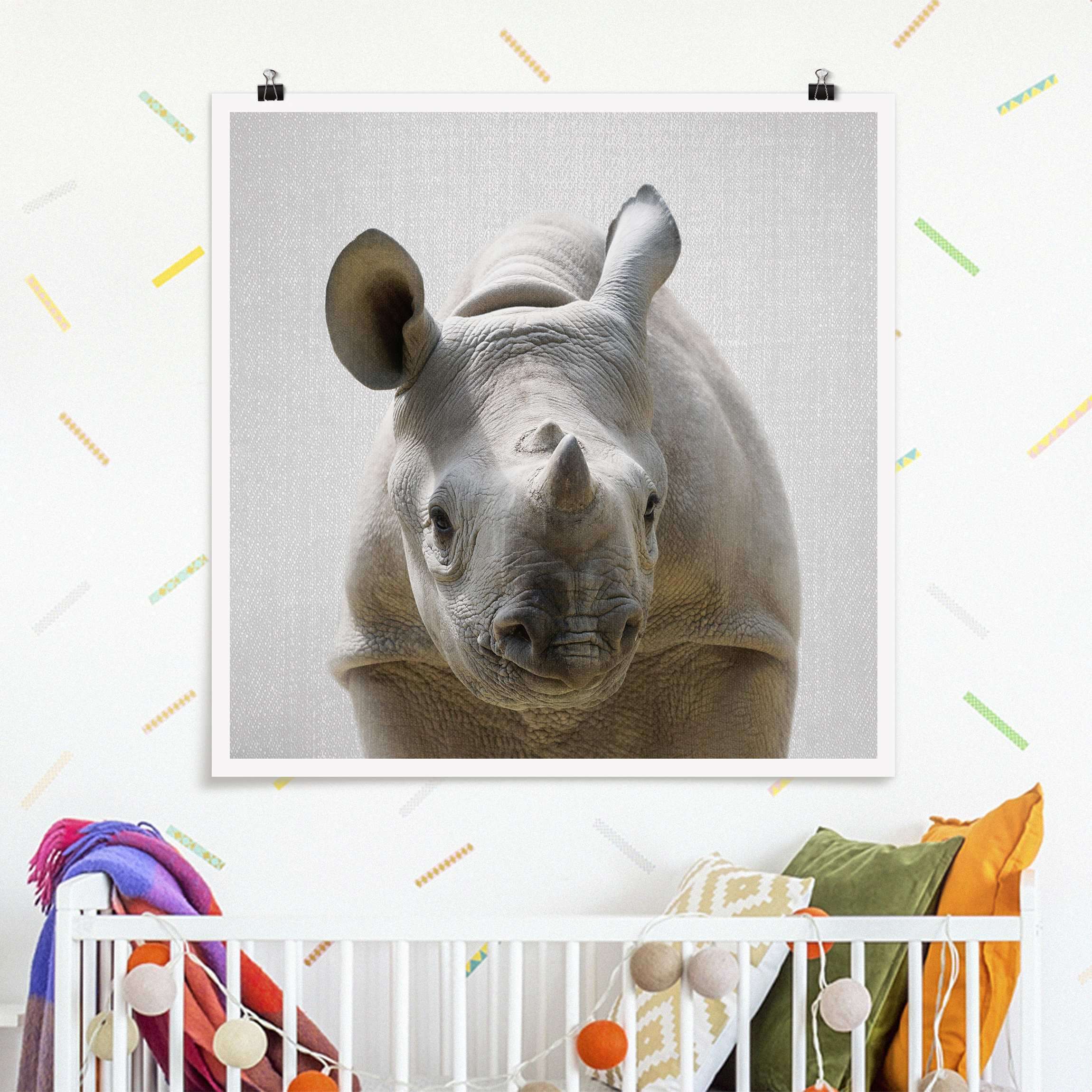 Poster Baby Nashorn Nina