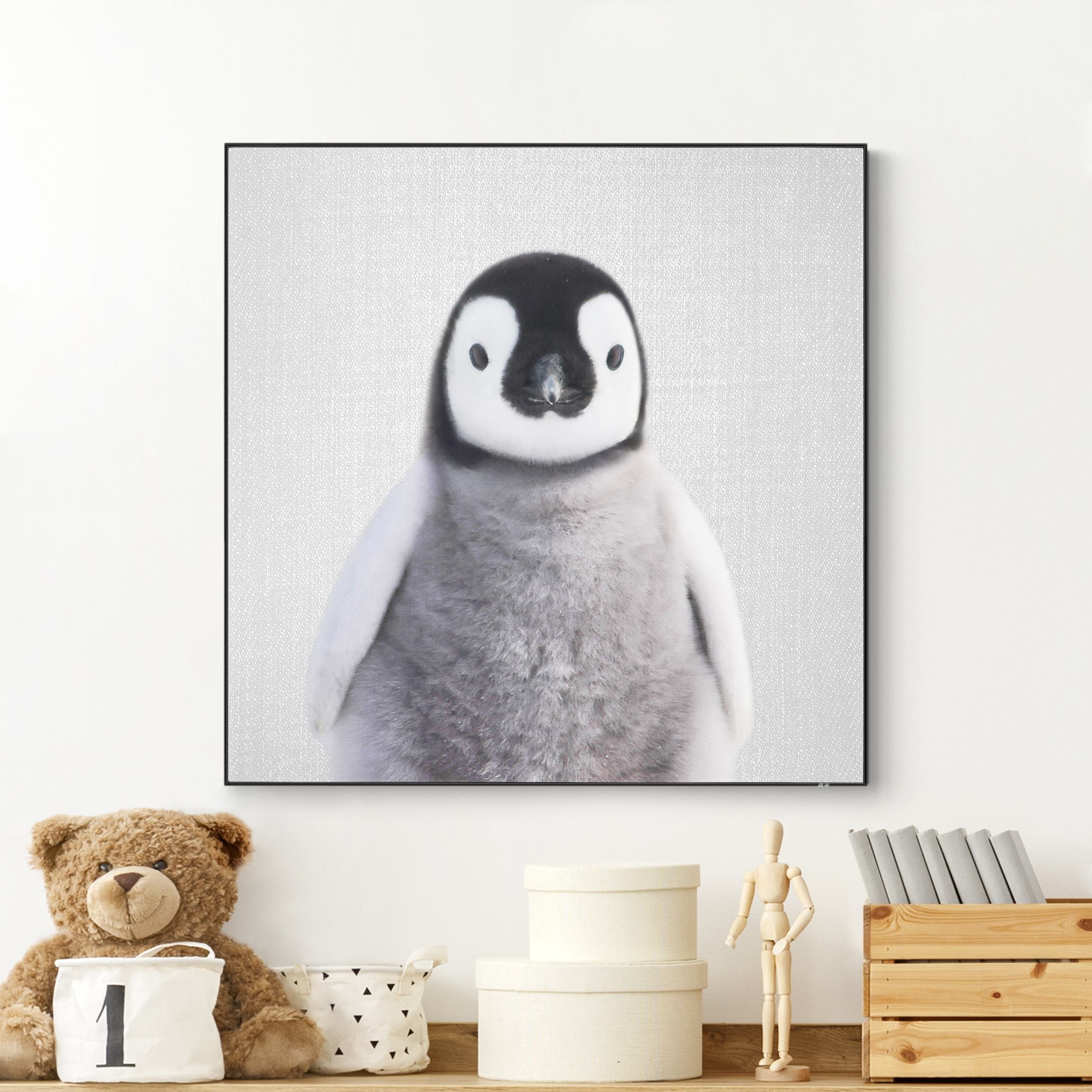 Wechselbild Baby Pinguin Pepe