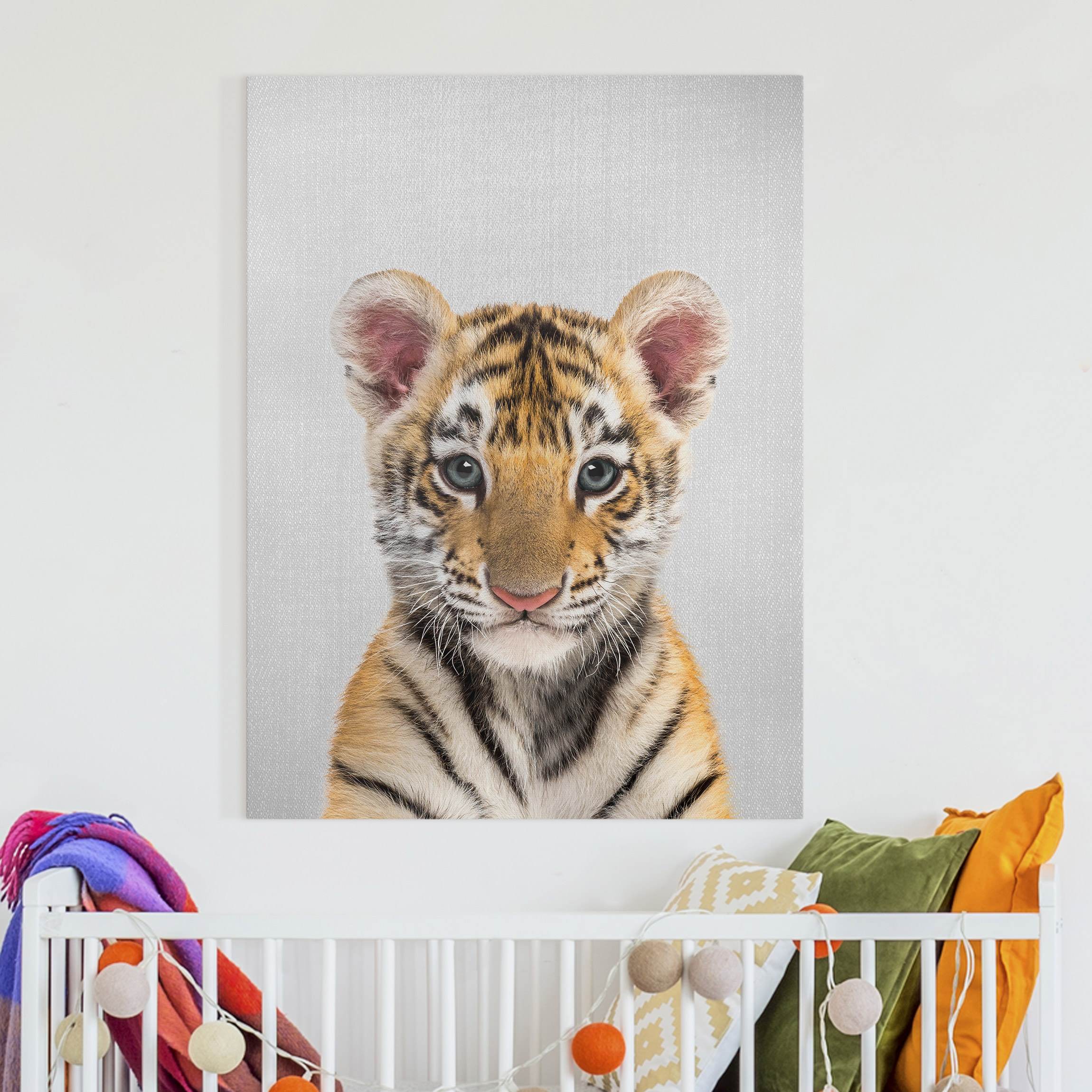 Leinwandbild Baby Tiger Thor