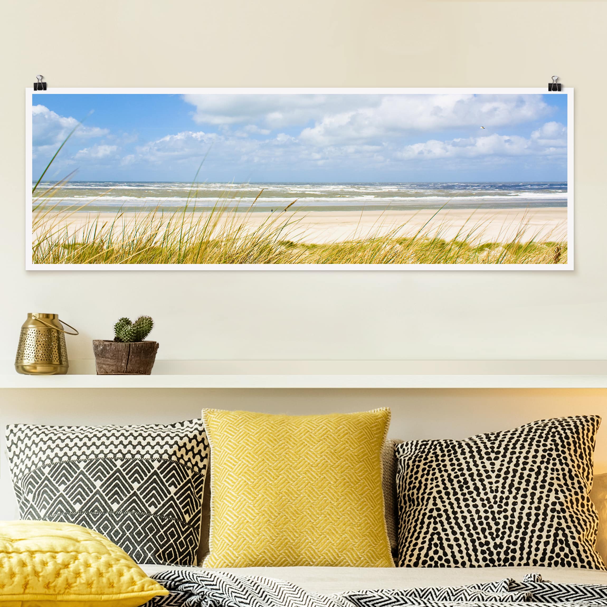 Panorama Poster An der Nordseeküste