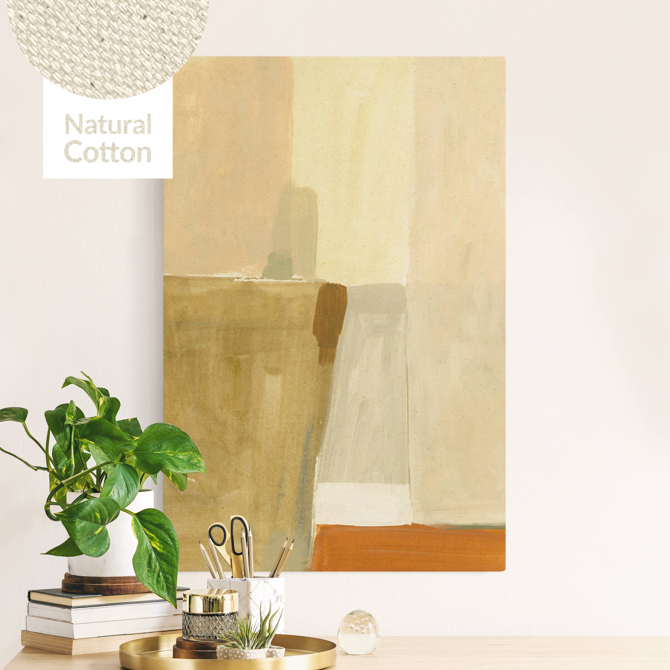 Leinwandbild auf Canvas Natural Balkon in Italien