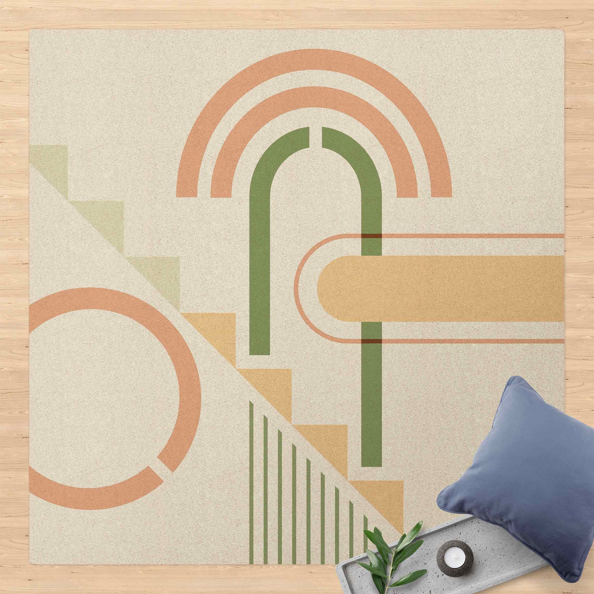 Kork-Teppich Bauhaus Dessau