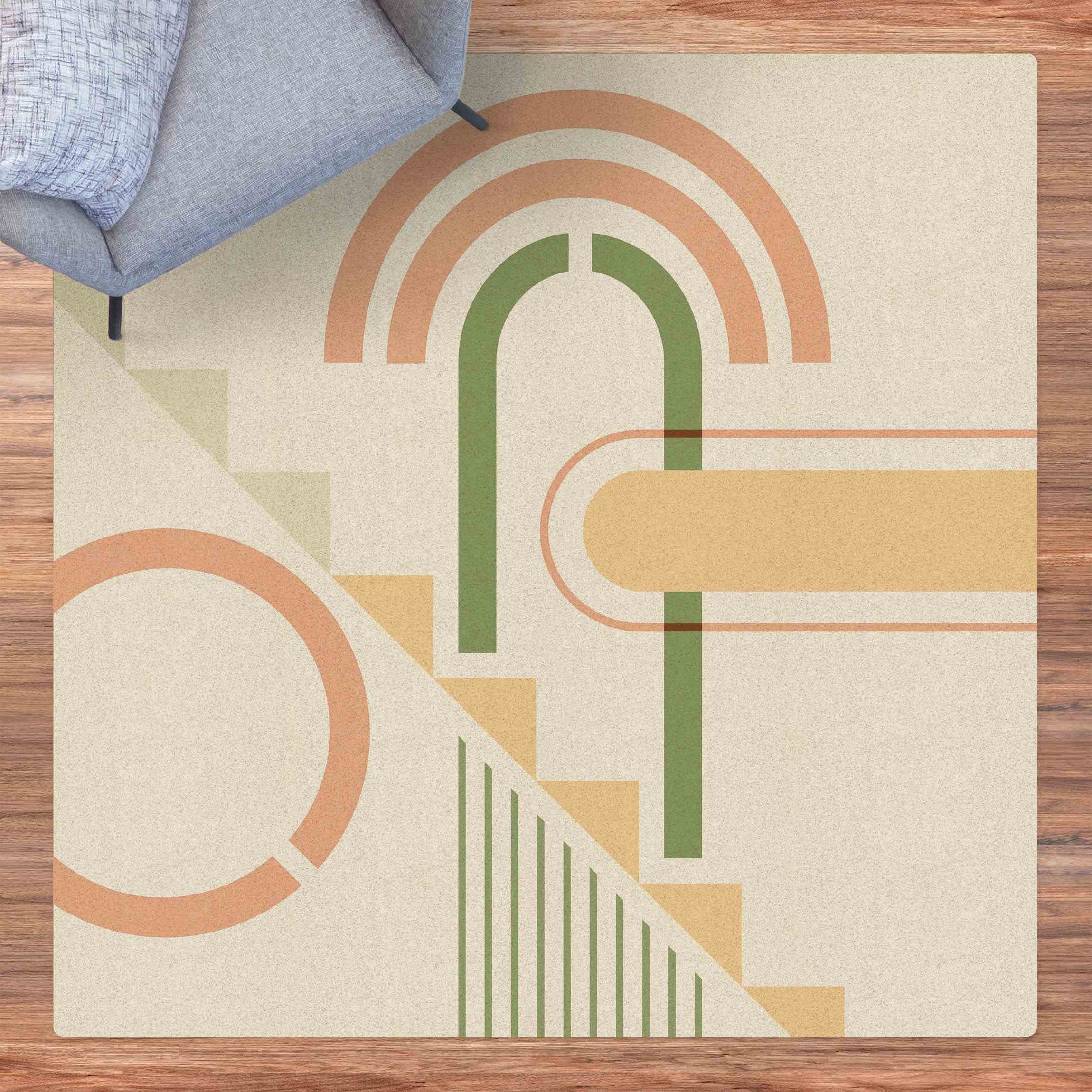 Kork-Teppich Bauhaus Dessau