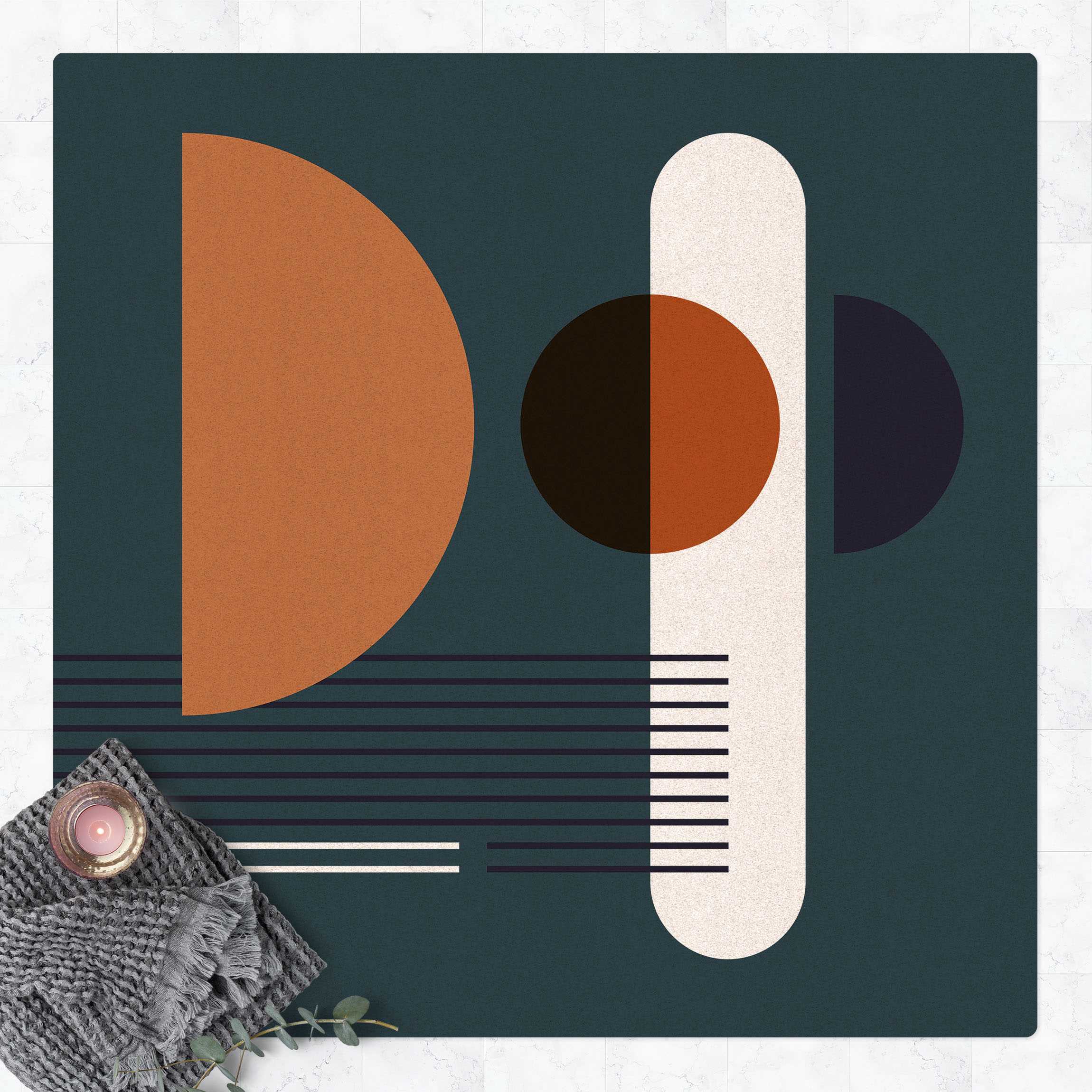 Kork-Teppich Bauhaus Dresden