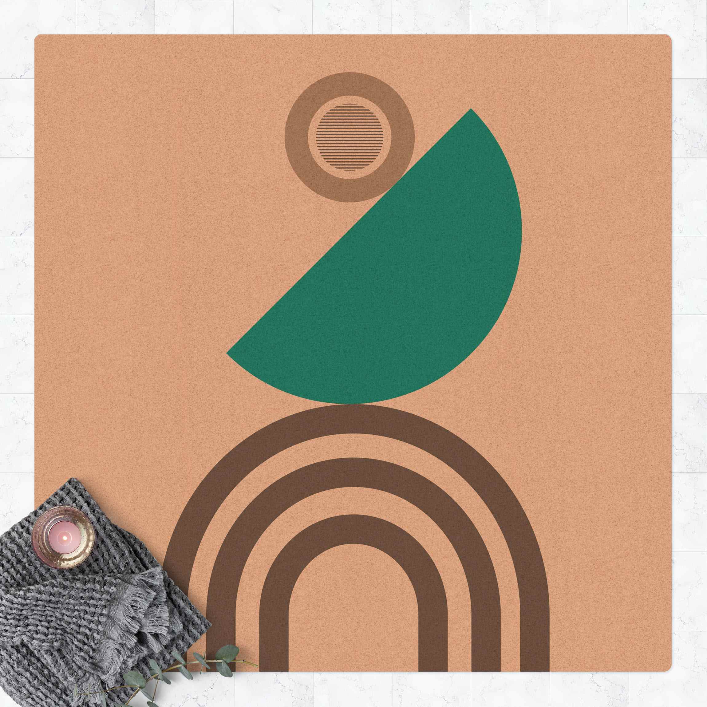 Kork-Teppich Bauhaus Leipzig