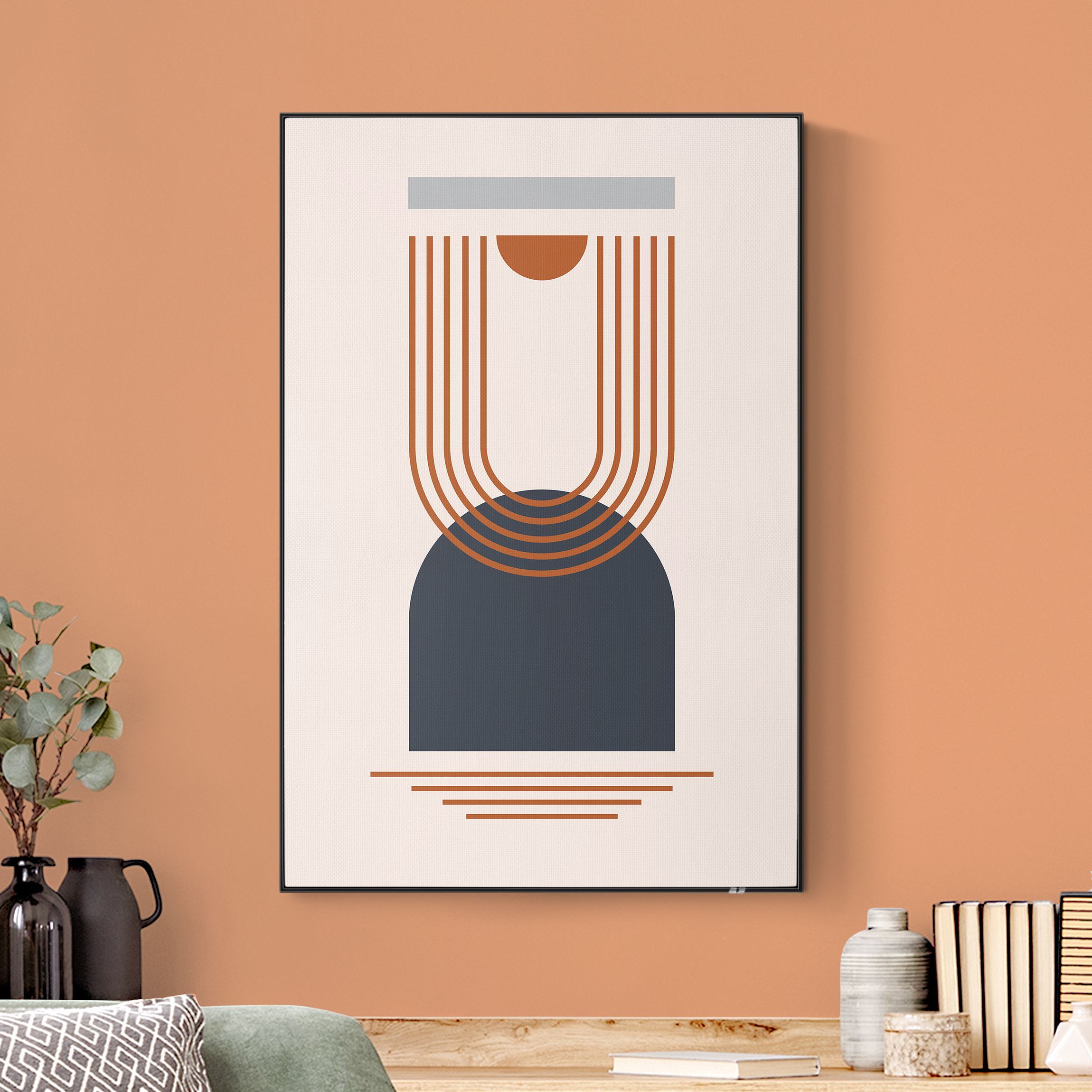 Akustik-Wechselbild Bauhaus Mainz