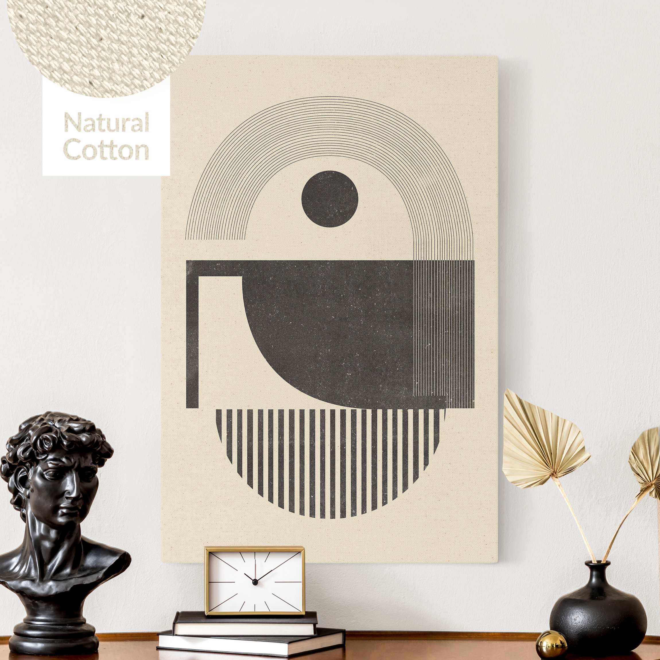 Leinwandbild auf Naturcanvas Bauhaus verborgene Galaxie