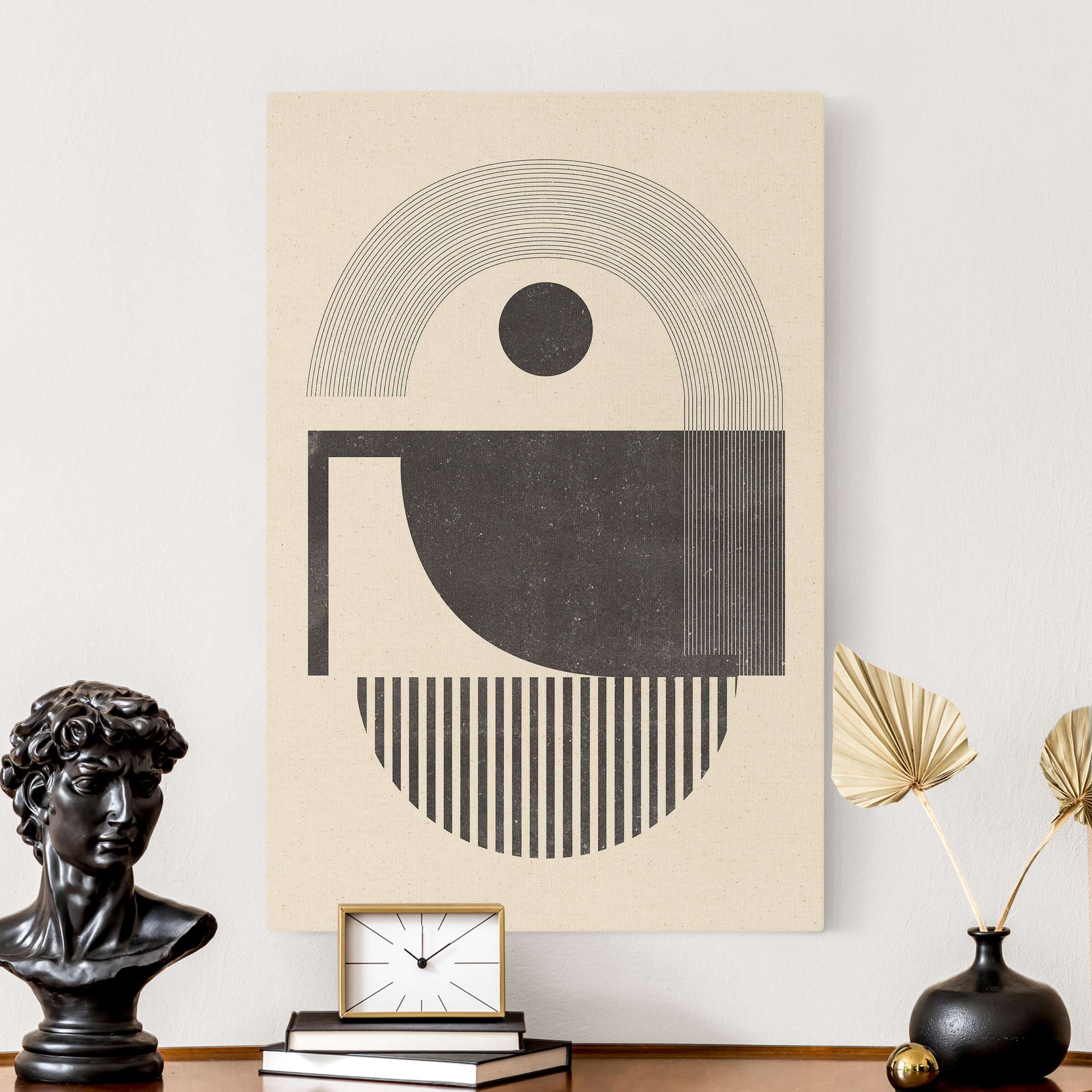 Leinwandbild auf Canvas Natural Bauhaus verborgene Galaxie