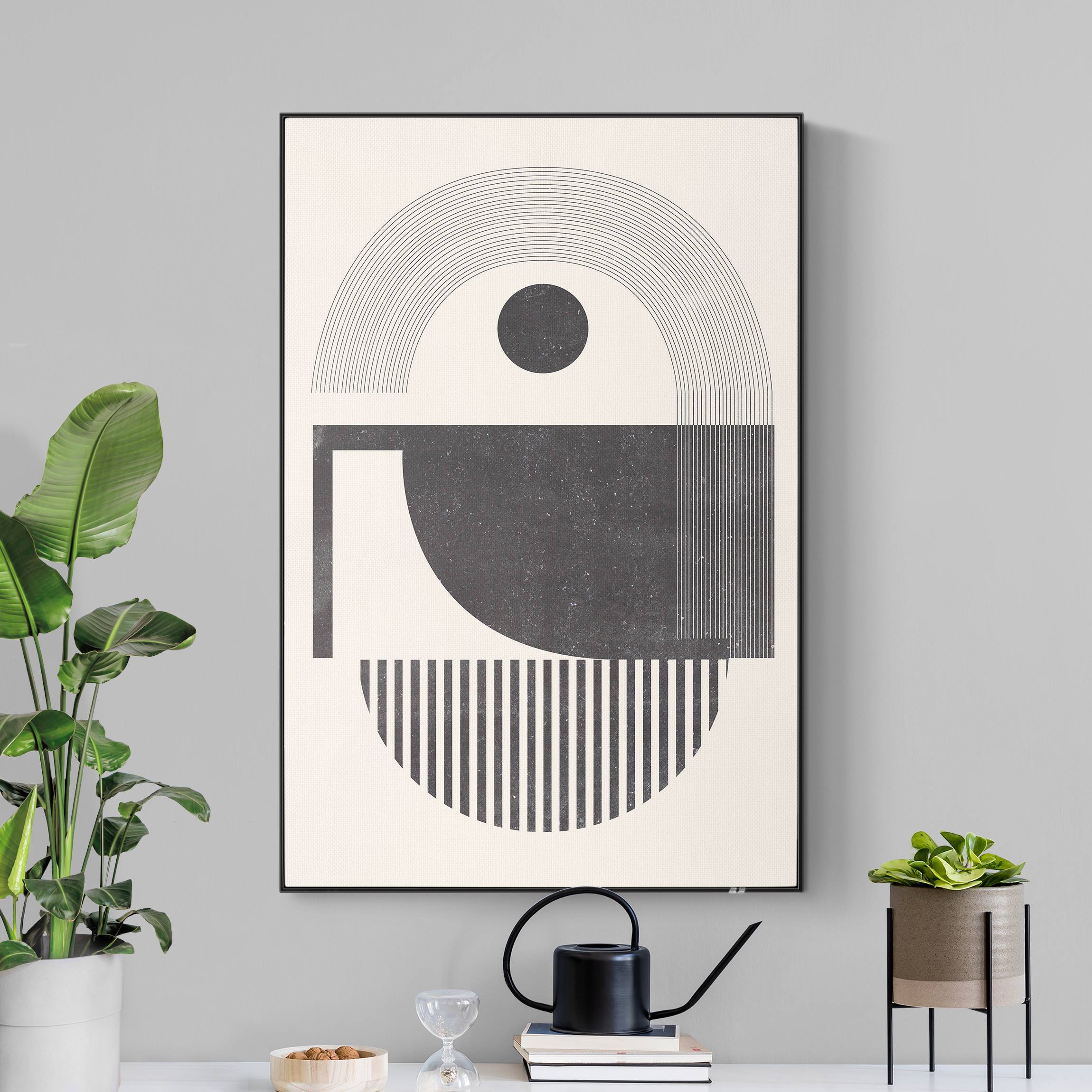 Akustik-Wechselbild Bauhaus verborgene Galaxie