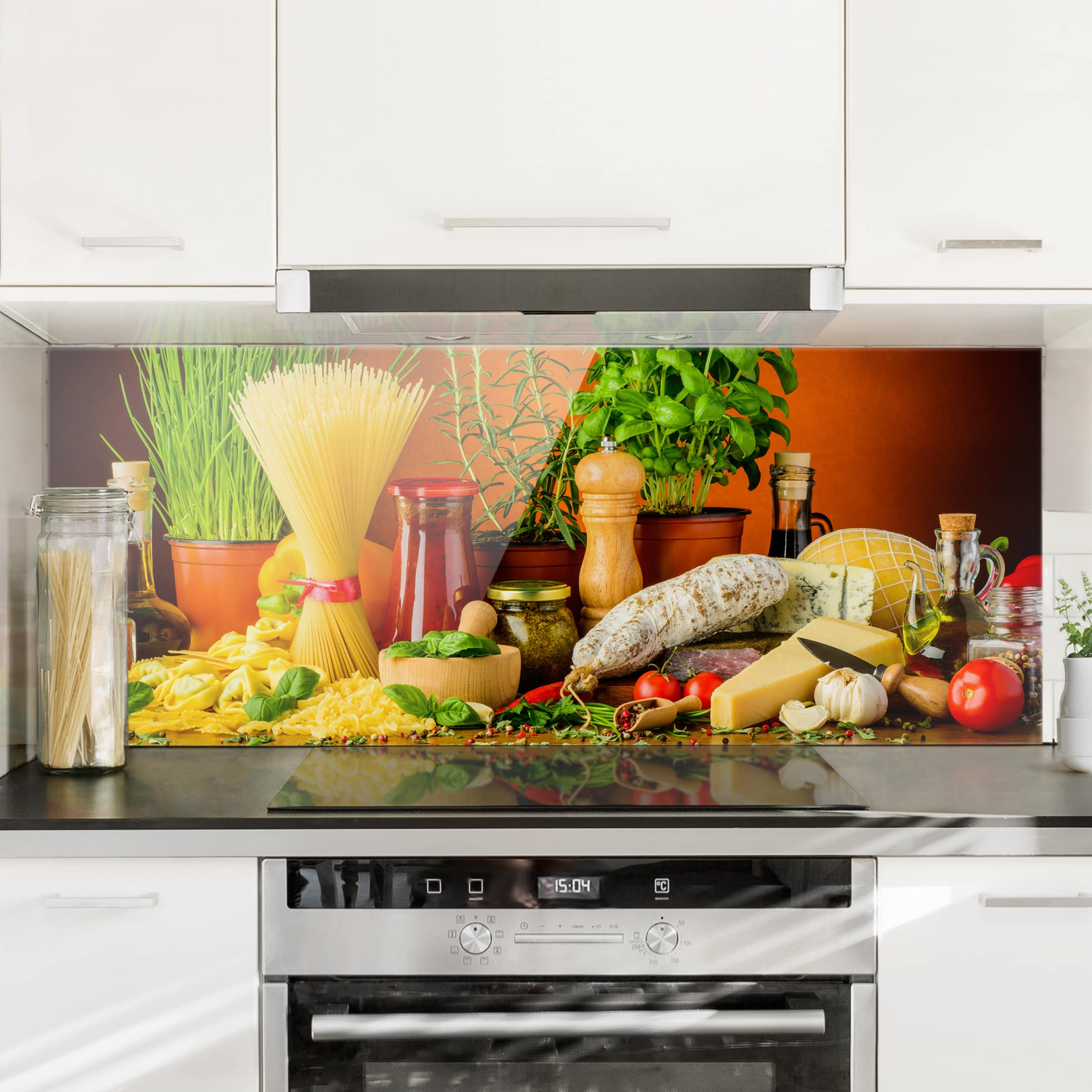 Spritzschutz Italienische Küche