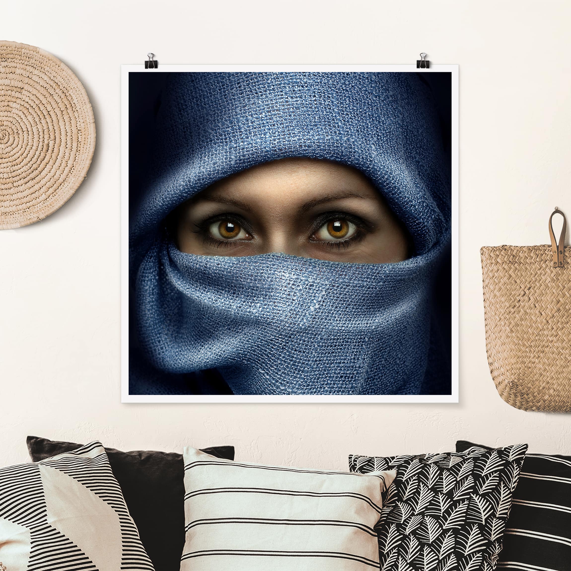 Poster - Quadrat Oriental Beauty