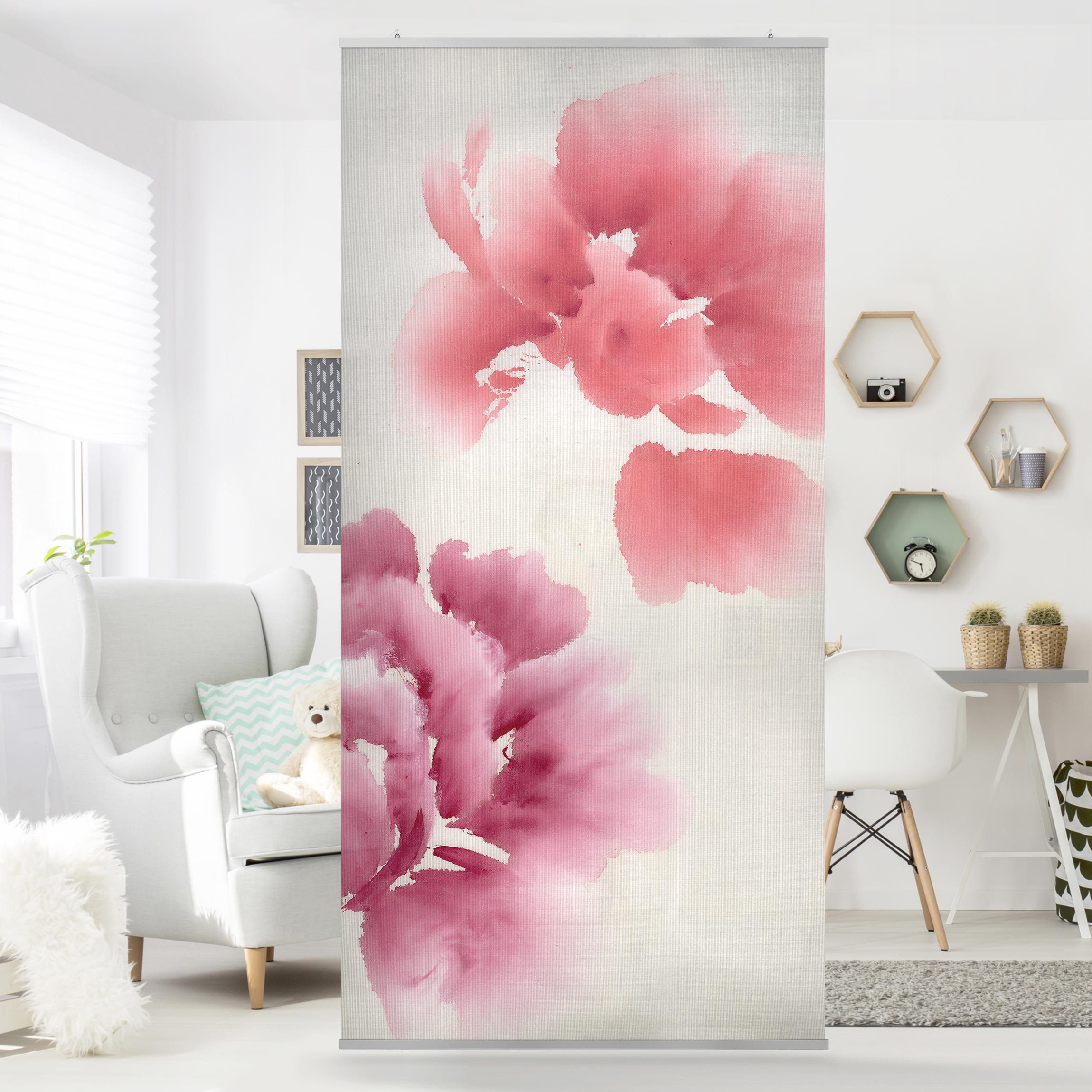 Raumteiler Künstlerische Flora II