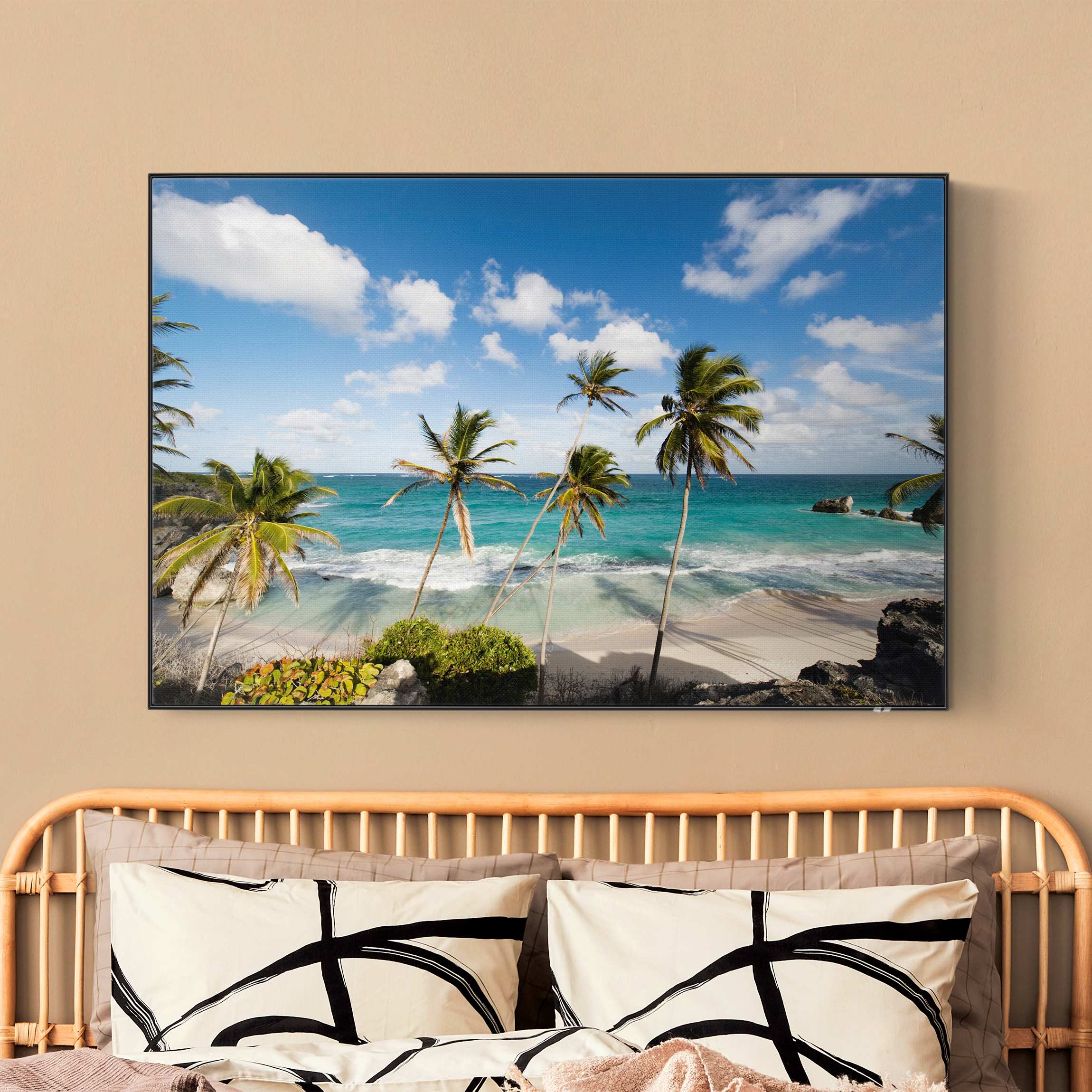 Akustik-Wechselbild Beach of Barbados