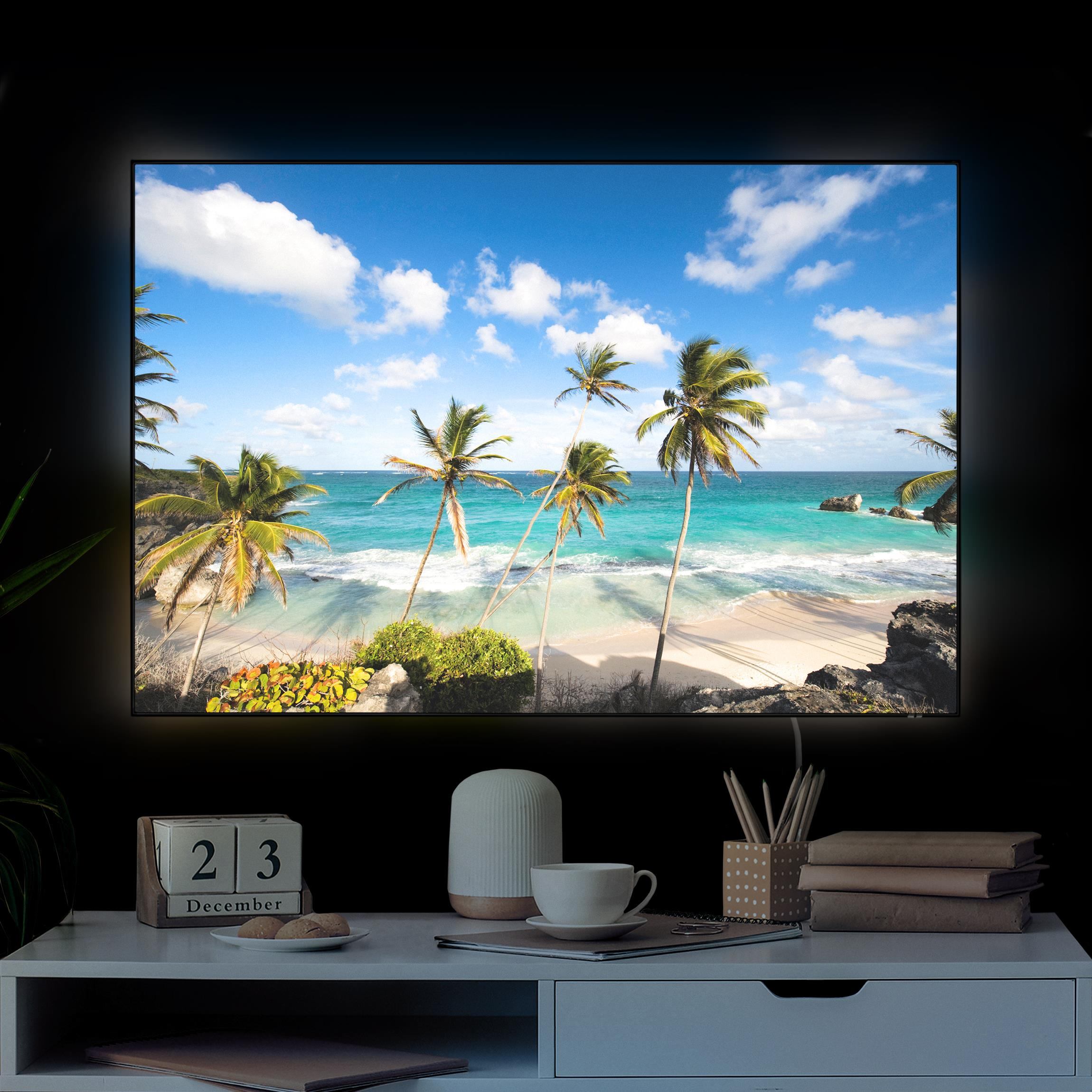 LED-Wechselbild Beach of Barbados