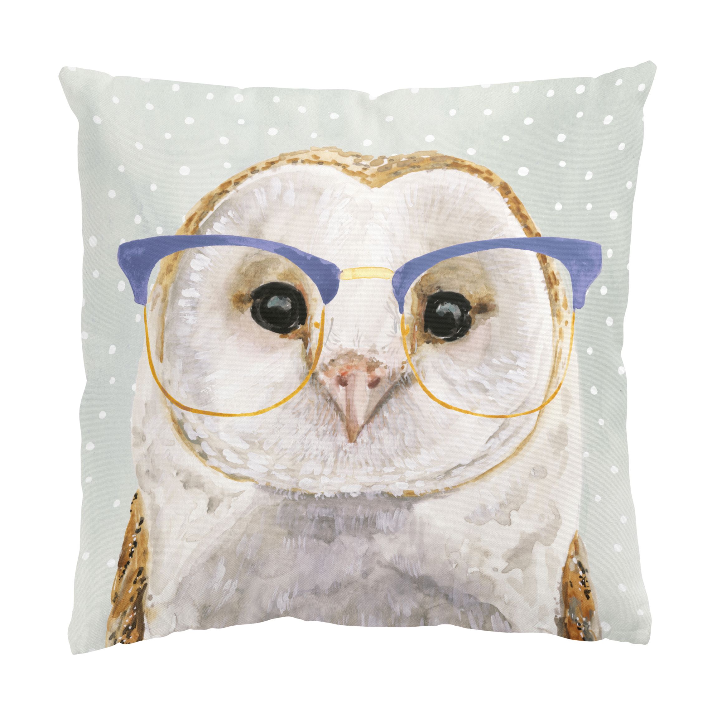 Dekokissen Bebrillte Tiere - Eule