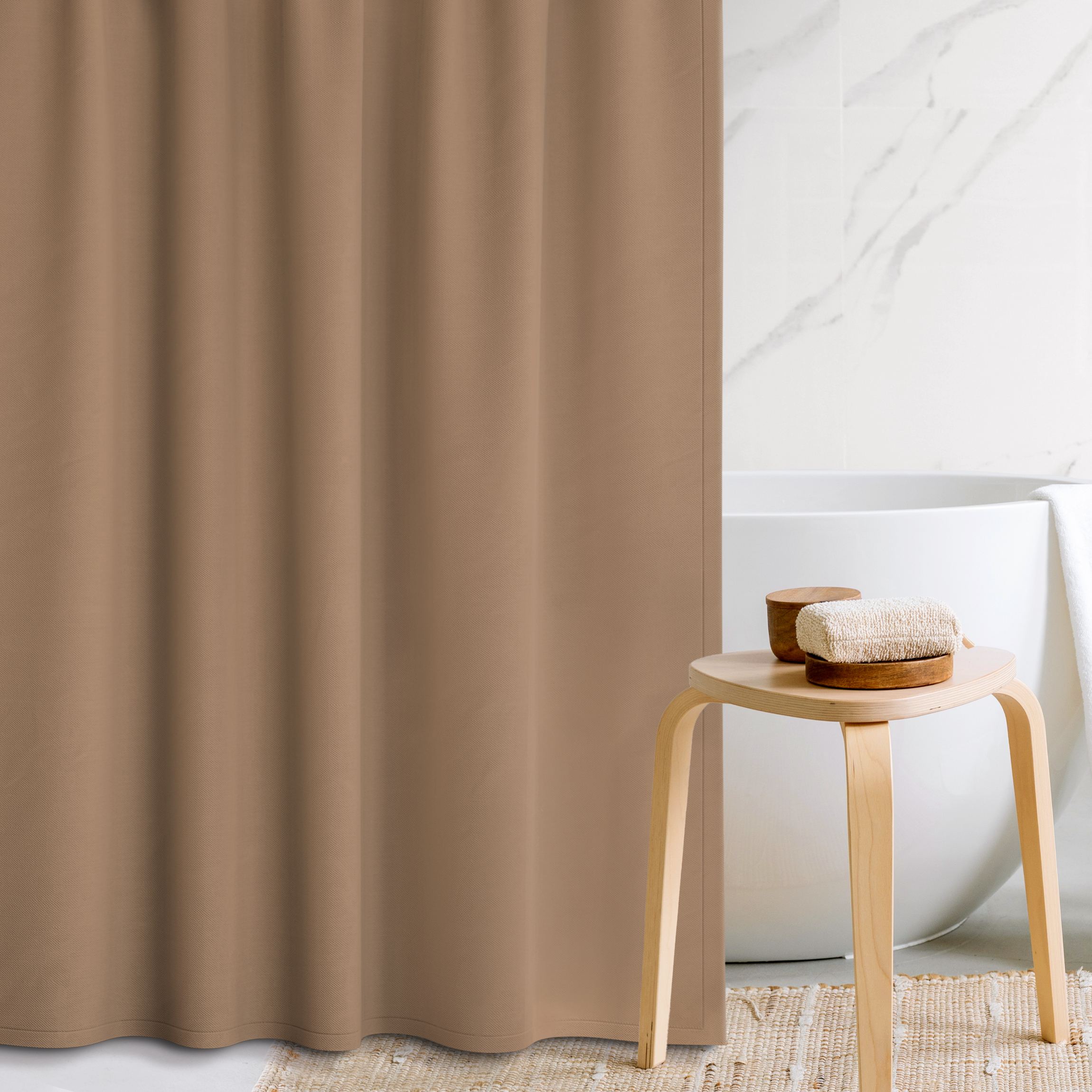 Duschvorhang Beige